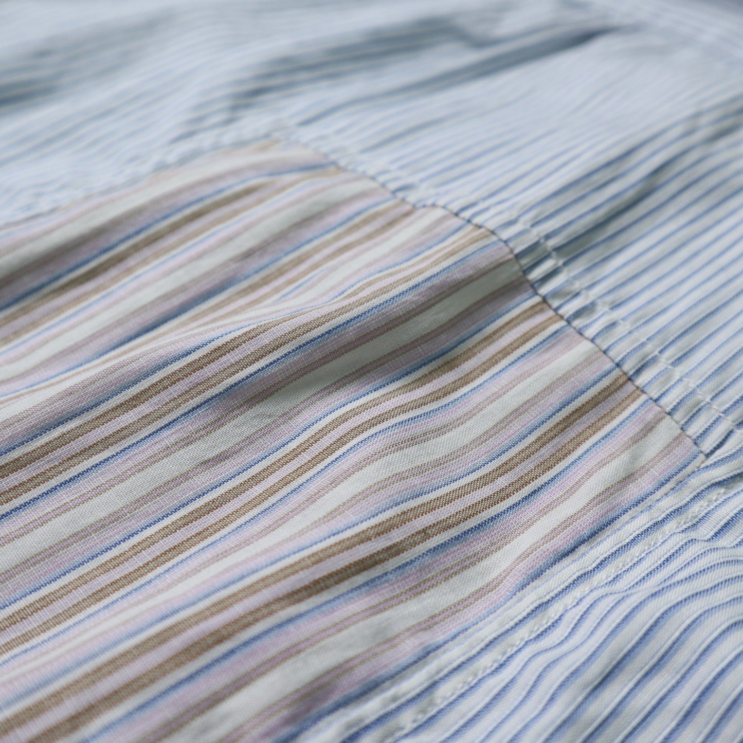 1940s 法國藍白條紋工作襯衫 - 富士鳥古著