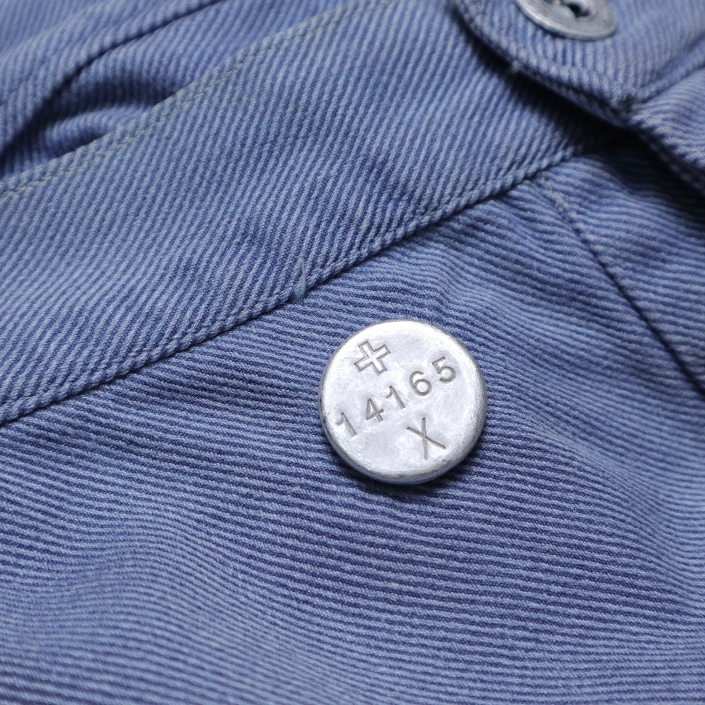 1940s WWII Swiss Prison denim work pants瑞士囚犯丹寧工作褲 - 富士鳥古著