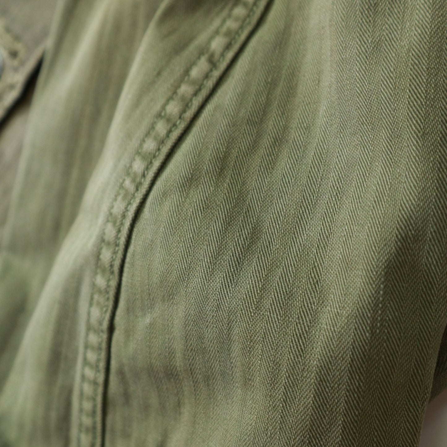 1940s WWII US ARMY M43 HBT Jacket/2nd Pattern/13 Star - 富士鳥古著