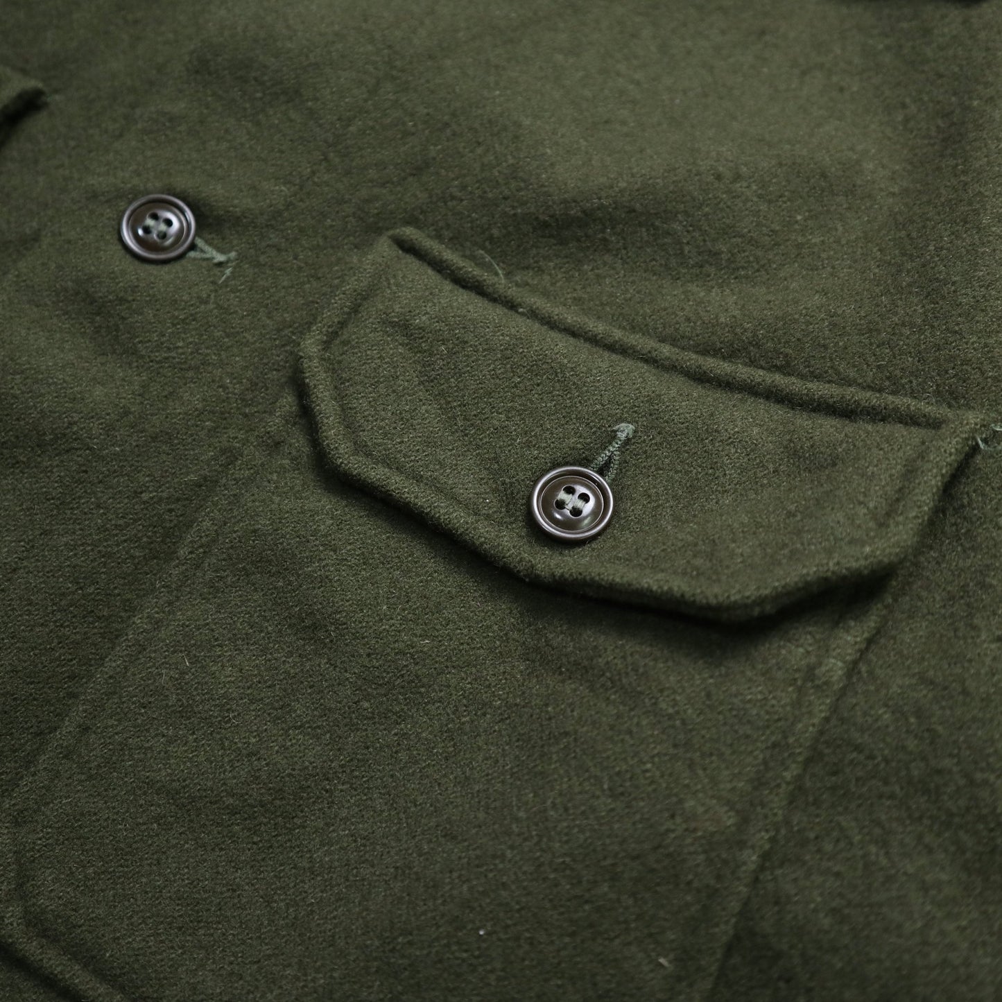1950s OG - 108 US Army Wool Field Shirt 橄欖綠羊毛襯衫(1) - 富士鳥古著