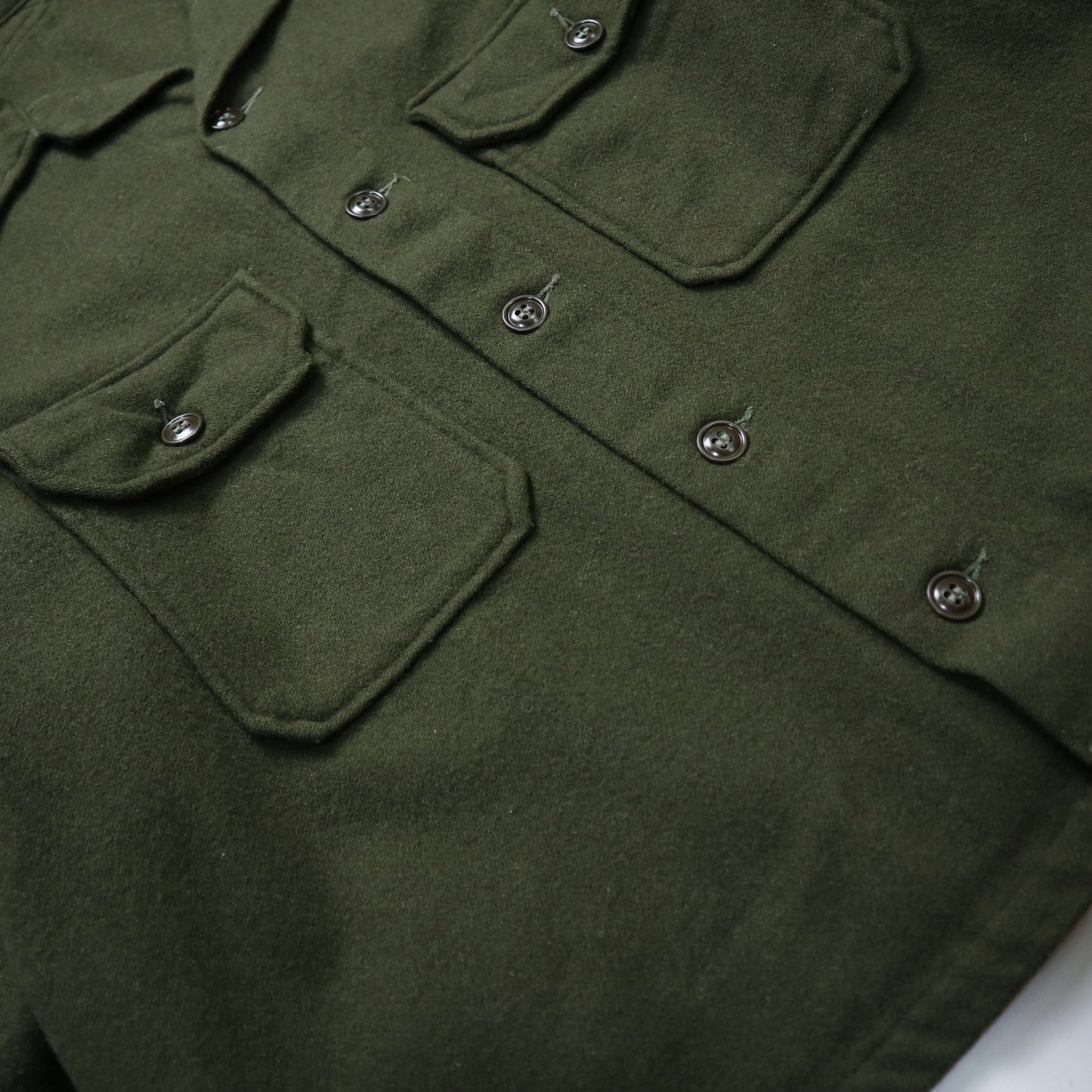 1950s OG - 108 US Army Wool Field Shirt 橄欖綠羊毛襯衫(1) - 富士鳥古著