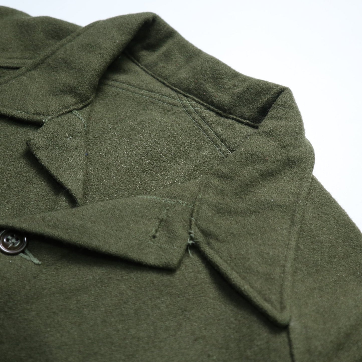 1950s OG - 108 US Army Wool Field Shirt 橄欖綠羊毛襯衫(1) - 富士鳥古著