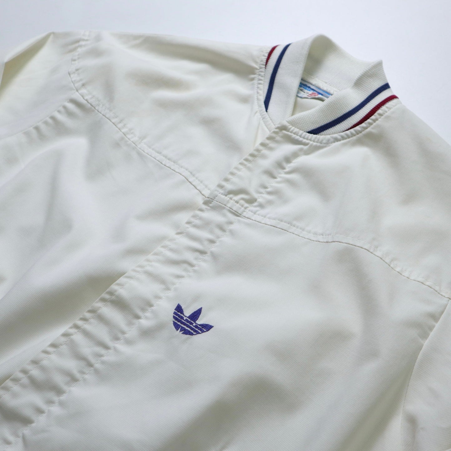 1970s 加拿大製 Adidas 白色刺繡Logo運動外套 - 富士鳥古著