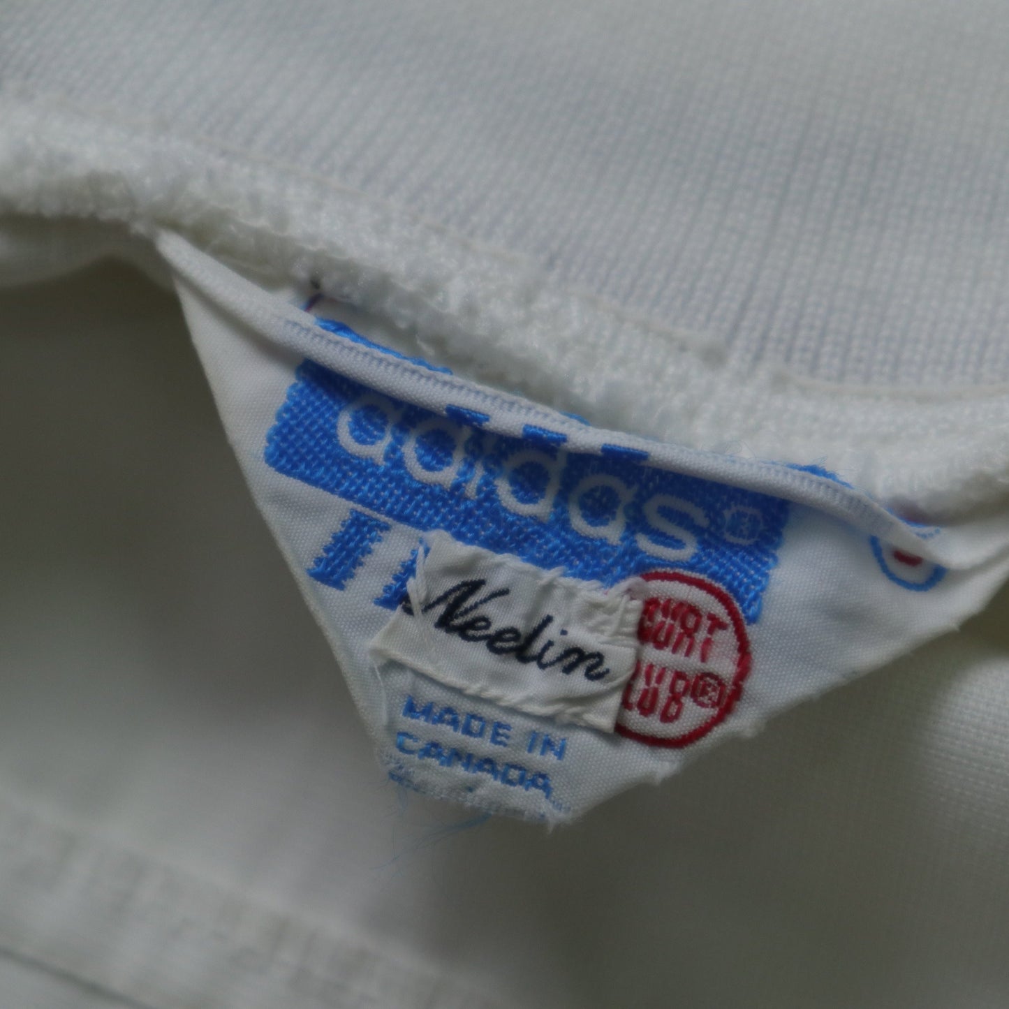 1970s 加拿大製 Adidas 白色刺繡Logo運動外套 - 富士鳥古著