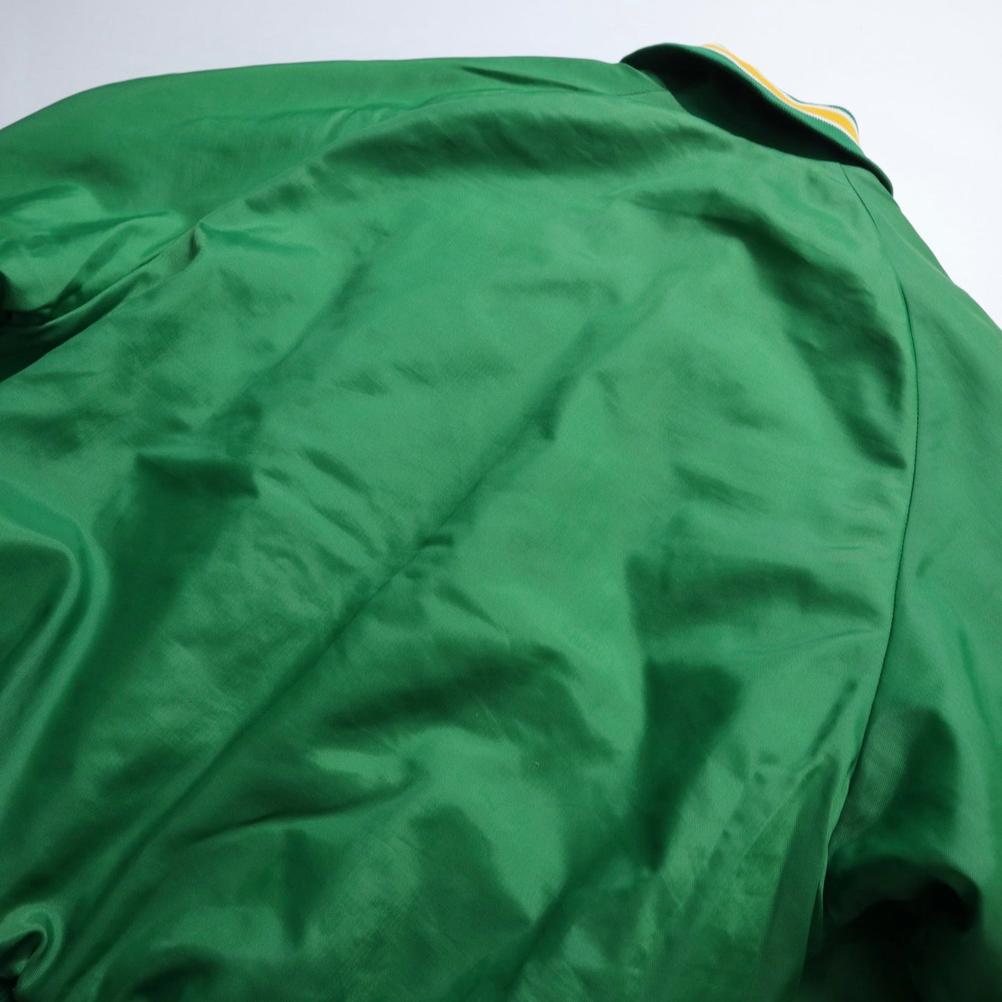 1980s 美國製 綠色防風棒球外套 ACTWU Union made - 富士鳥古著