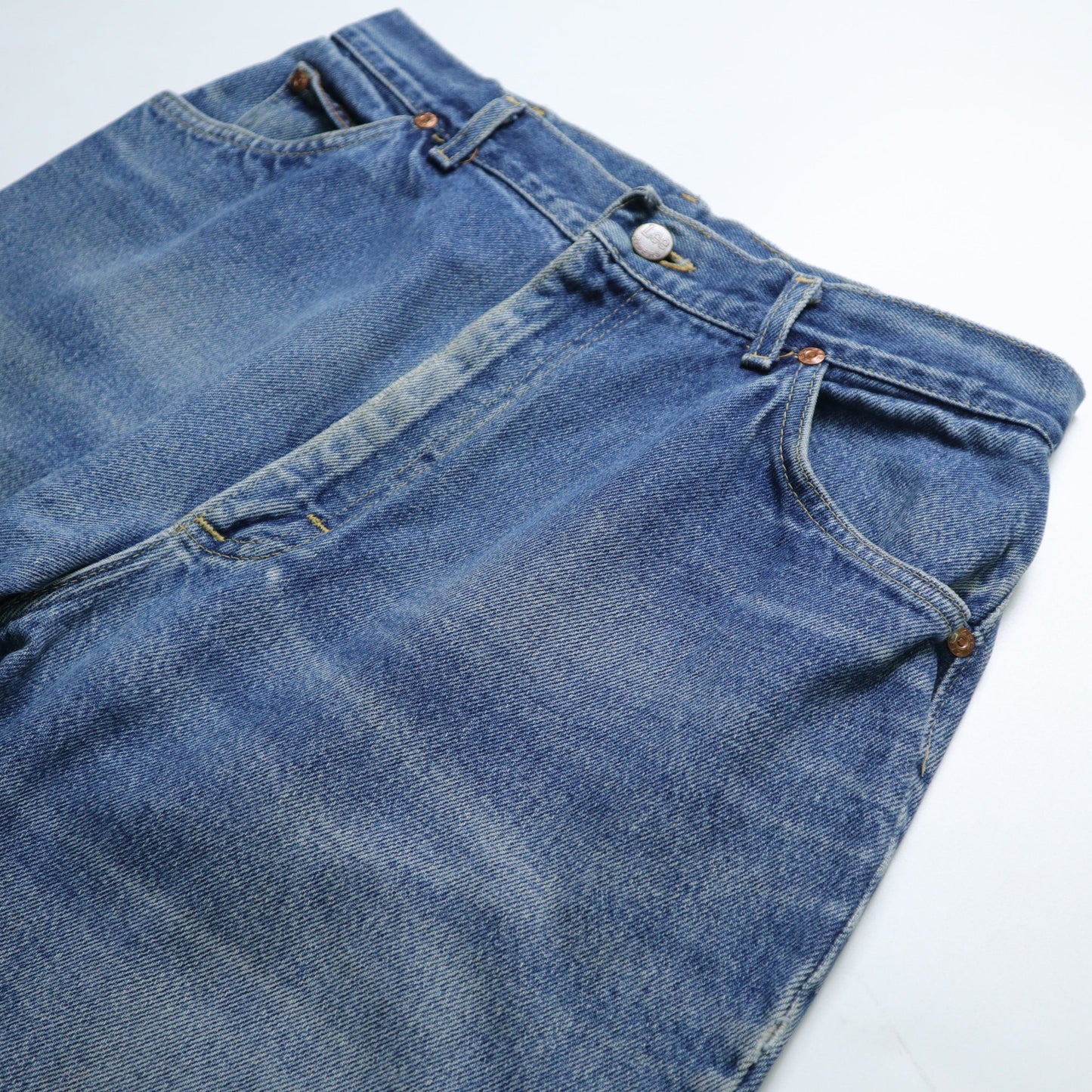 (29W) 1980s Lee Riders 美國製 牛仔長褲 Talon Zipper - 富士鳥古著