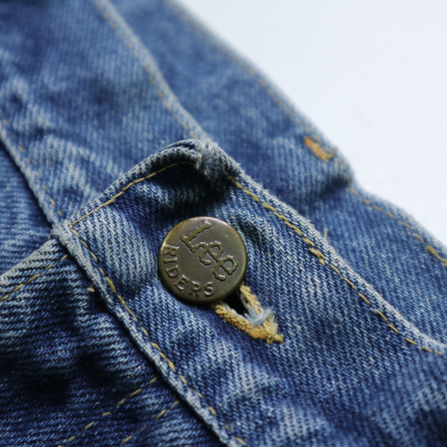 (29W) 1980s Lee Riders 美國製 牛仔長褲 Talon Zipper - 富士鳥古著