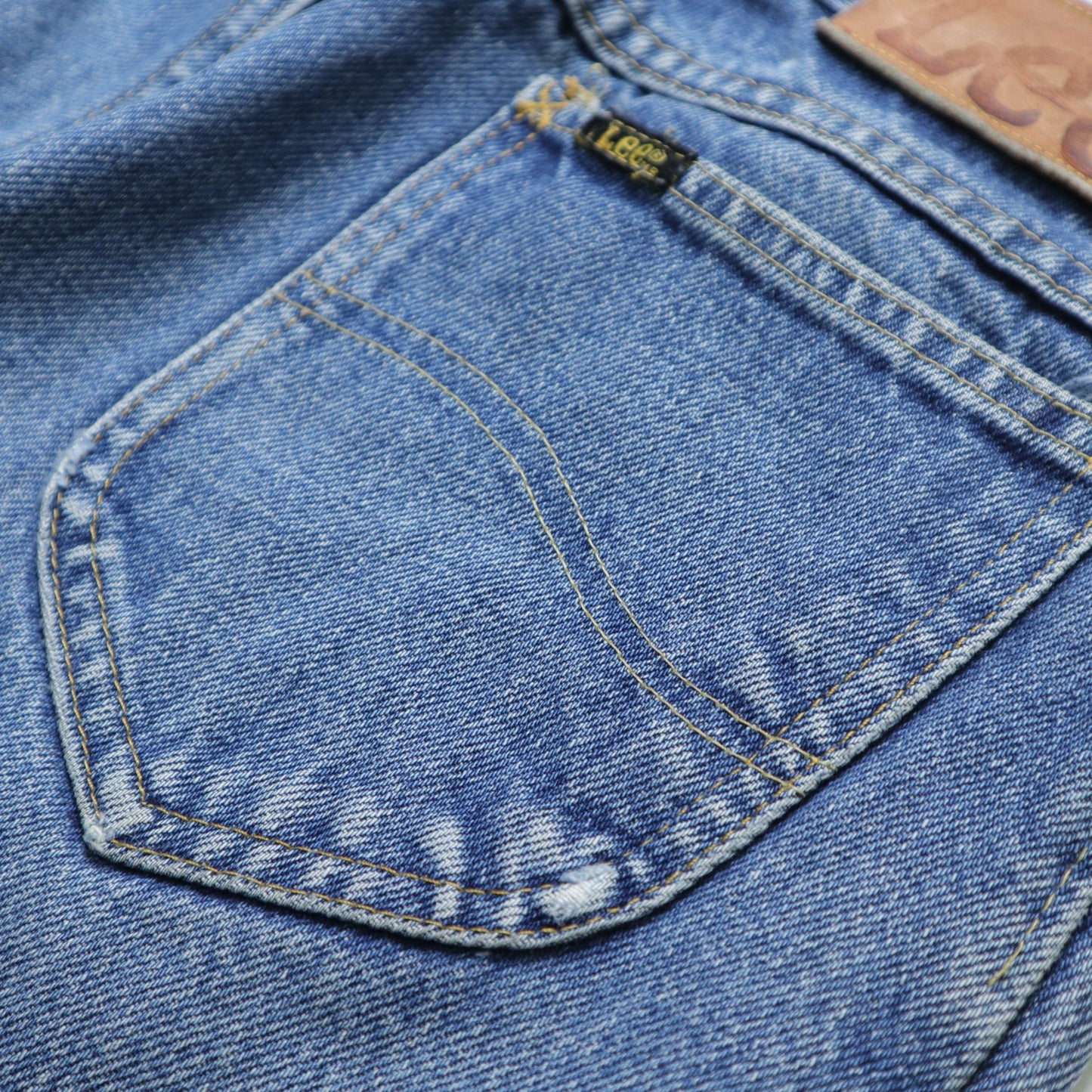 (29W) 1980s Lee Riders 美國製 牛仔長褲 Talon Zipper - 富士鳥古著