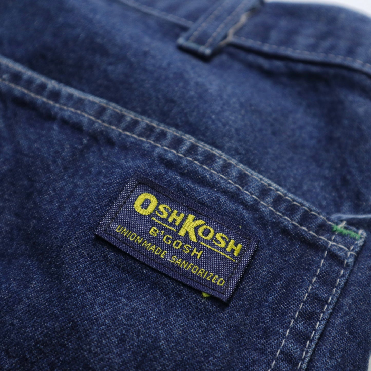 (31W)70s 美國製 OSHKOSH 深色丹寧工作褲 - 富士鳥古著