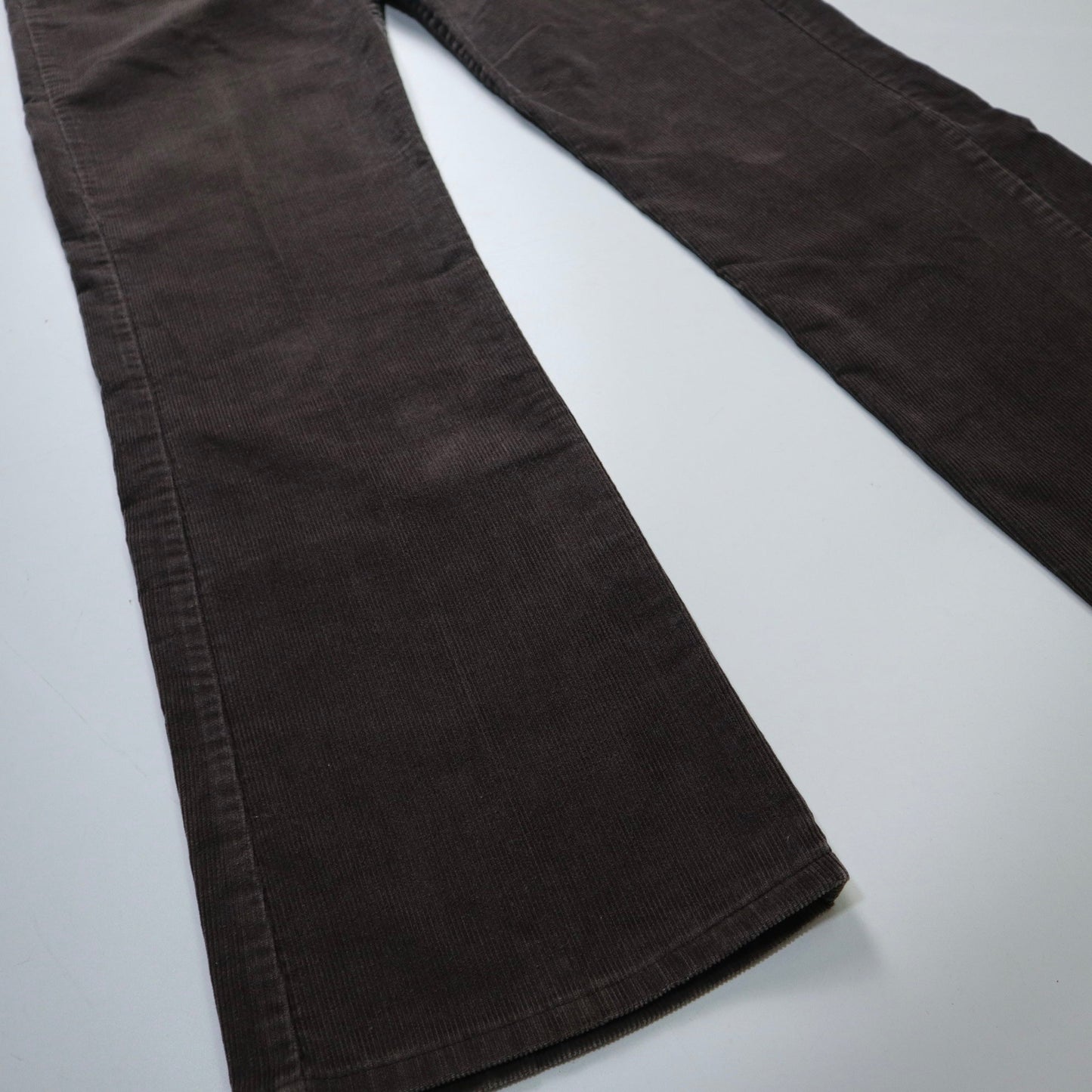 (32W) 80s Levi’s 517 - 1528 美國製 咖啡色燈芯絨靴型褲 - 富士鳥古著