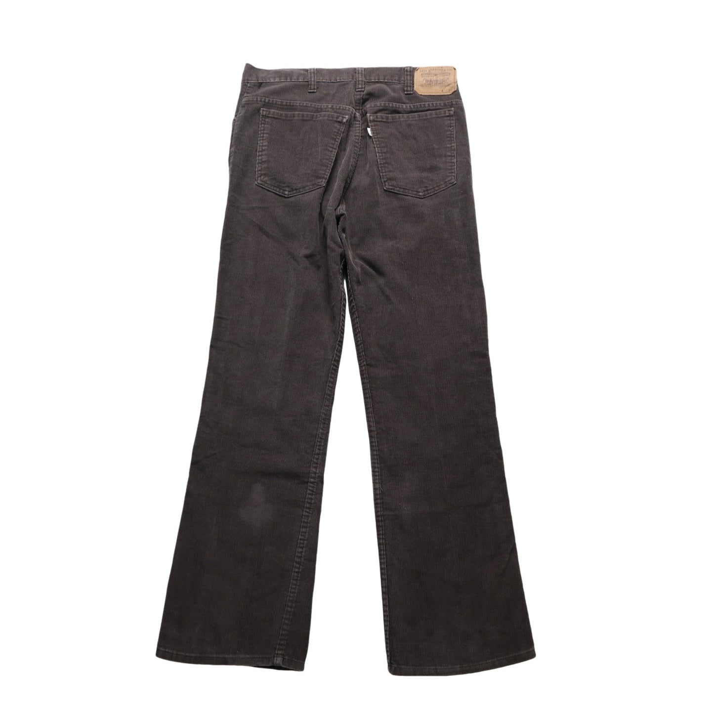 (32W) 80s Levi’s 517 - 1528 美國製 咖啡色燈芯絨靴型褲 - 富士鳥古著
