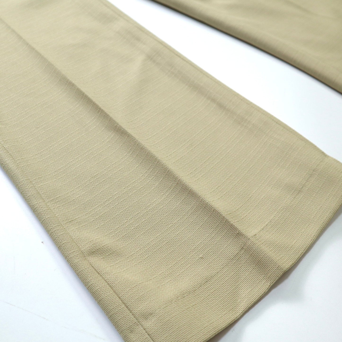 (32W)70s Levi’s 卡其色織紋喇叭褲 - 富士鳥古著