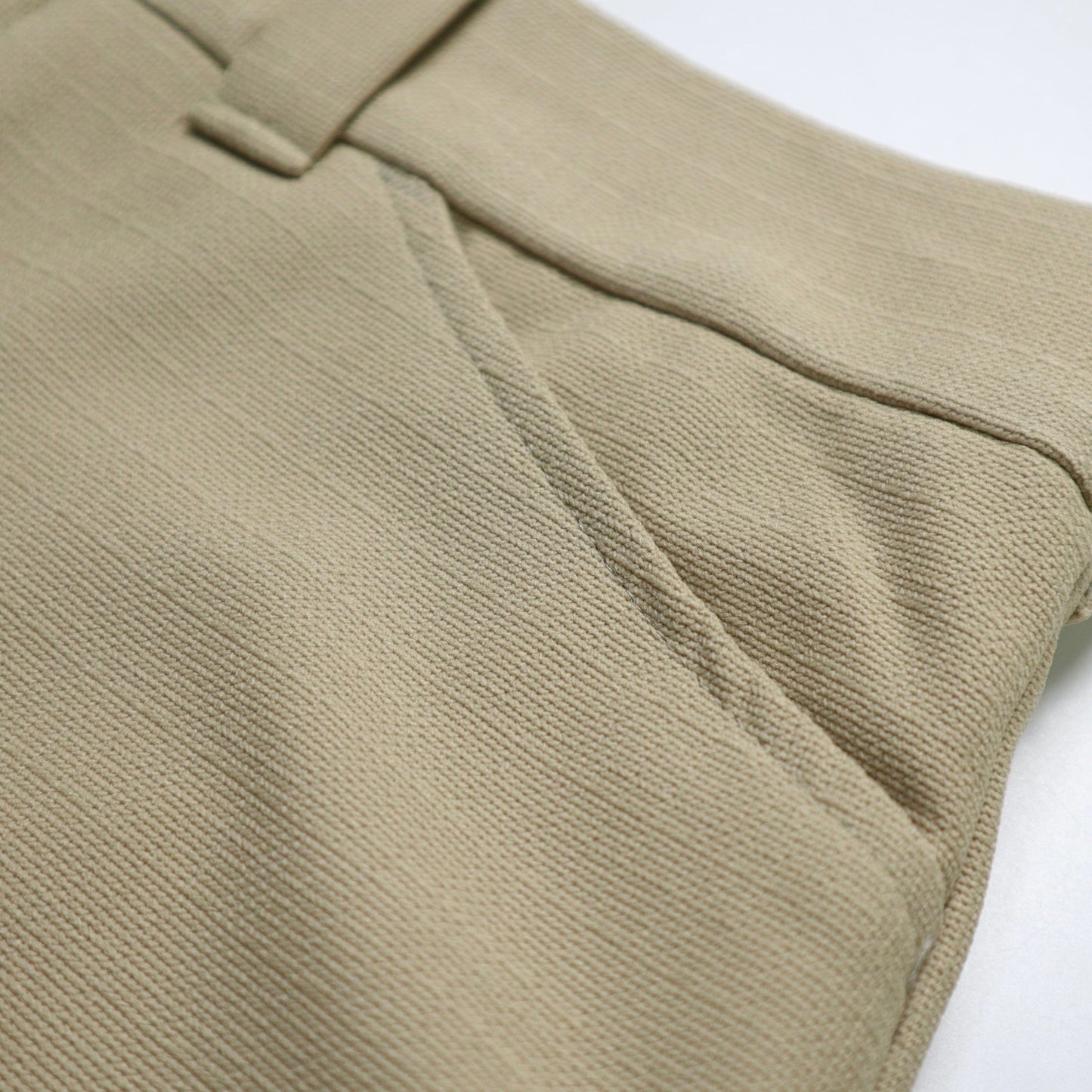 (32W)70s Levi’s 卡其色織紋喇叭褲 - 富士鳥古著