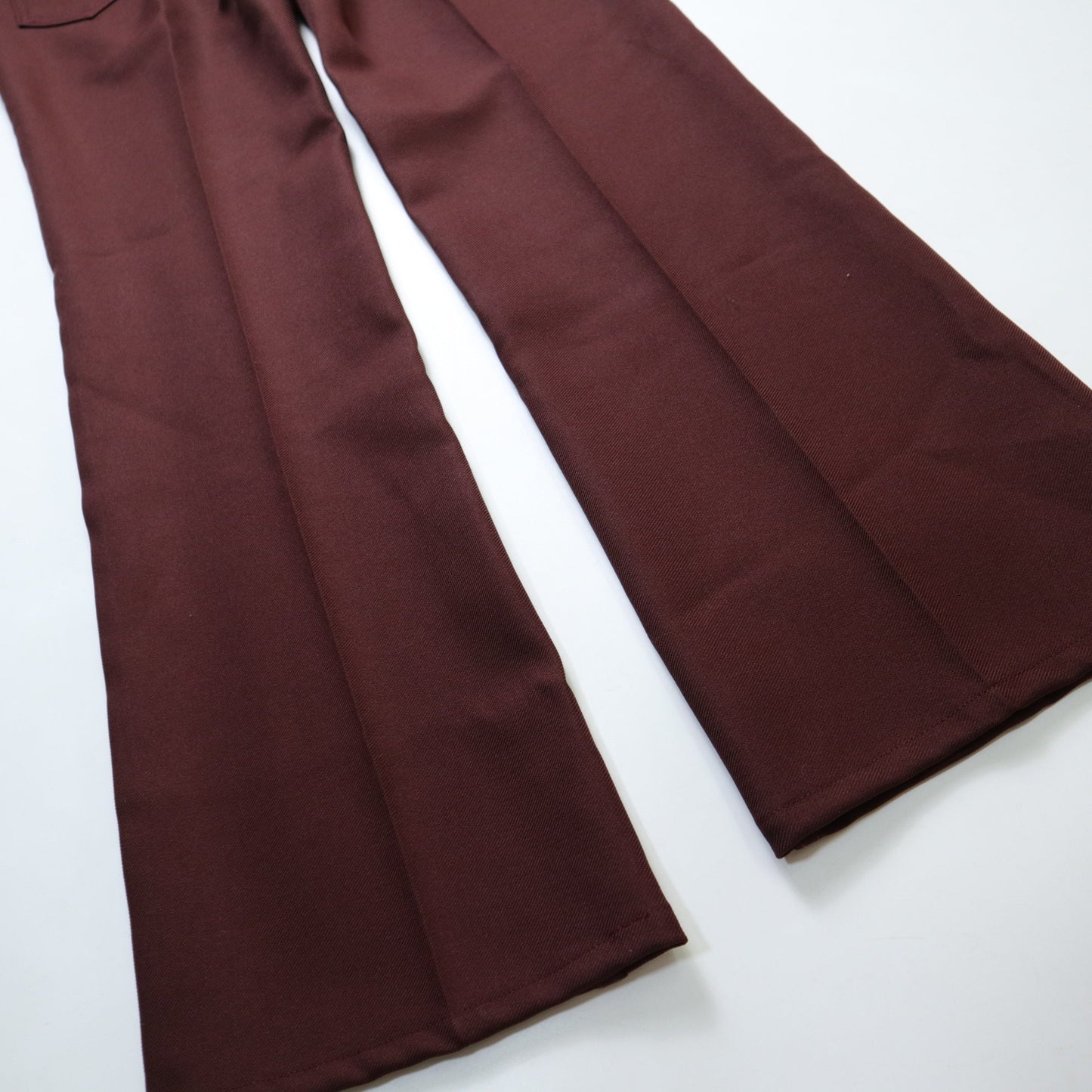 (33W)80s Levi’s 517 美國製 酒紅色靴型褲 - 富士鳥古著