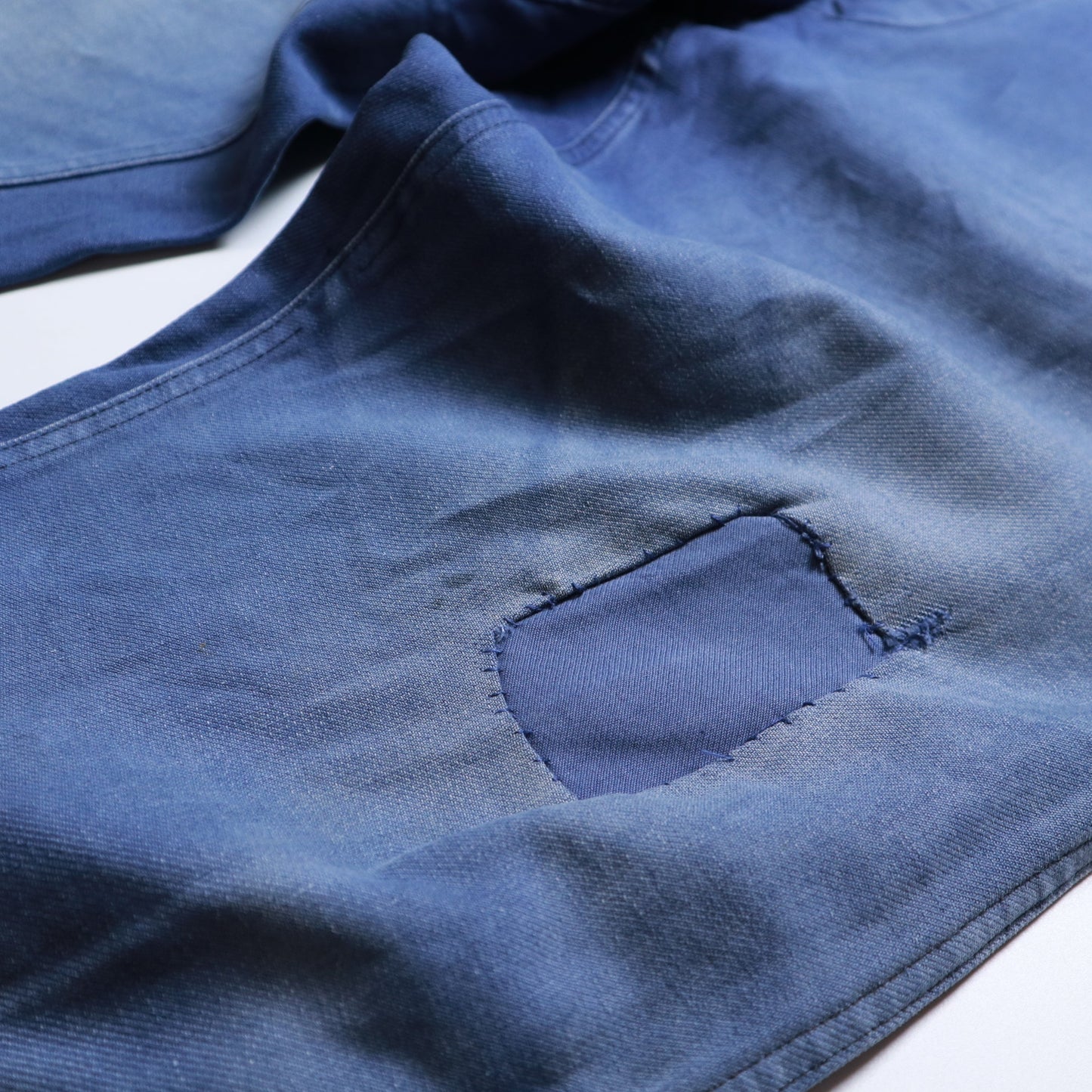 (34W) 1960's KIDUR Faded cotton work trousers 法國工作褲 - 富士鳥古著