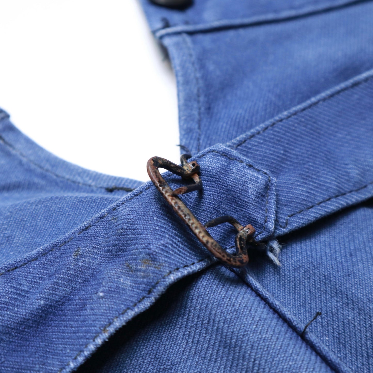 (34W) 1960's KIDUR Faded cotton work trousers 法國工作褲 - 富士鳥古著