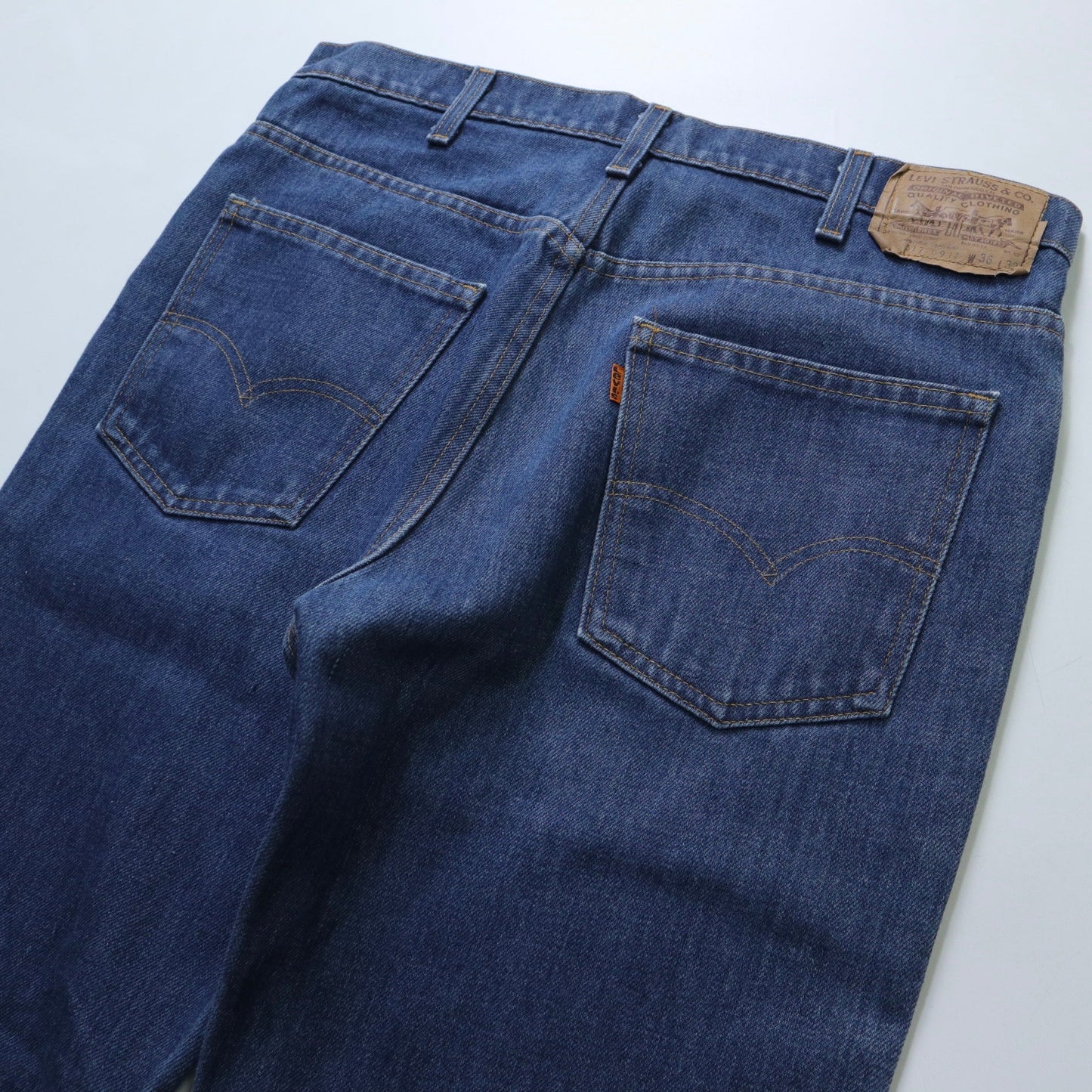 (35W)80s Levi’s 517 美國製 丹寧靴型褲 牛仔褲(517 - 0917) - 富士鳥古著