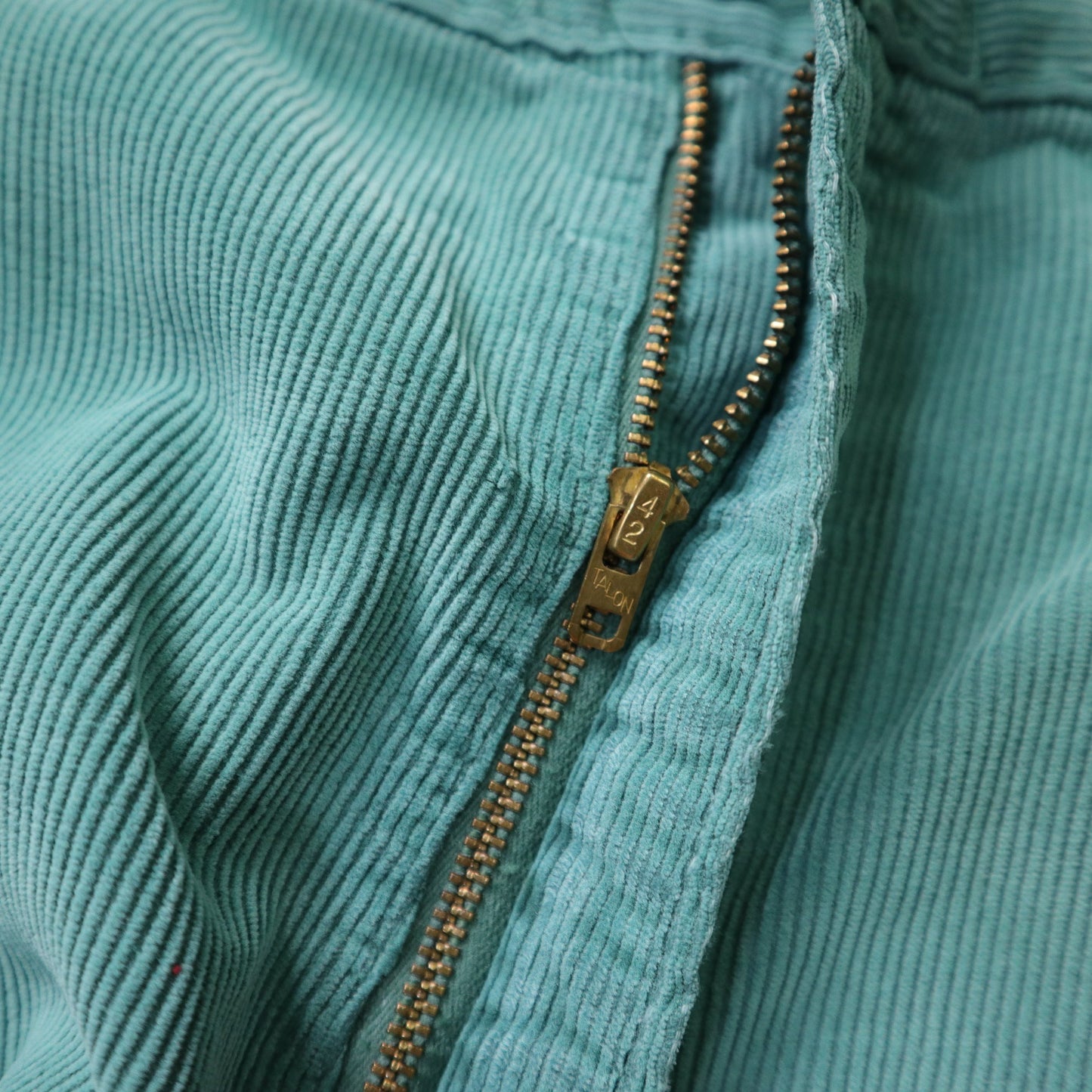 (36W) 70s JC PENNEY 綠色燈芯絨靴型褲 - 富士鳥古著