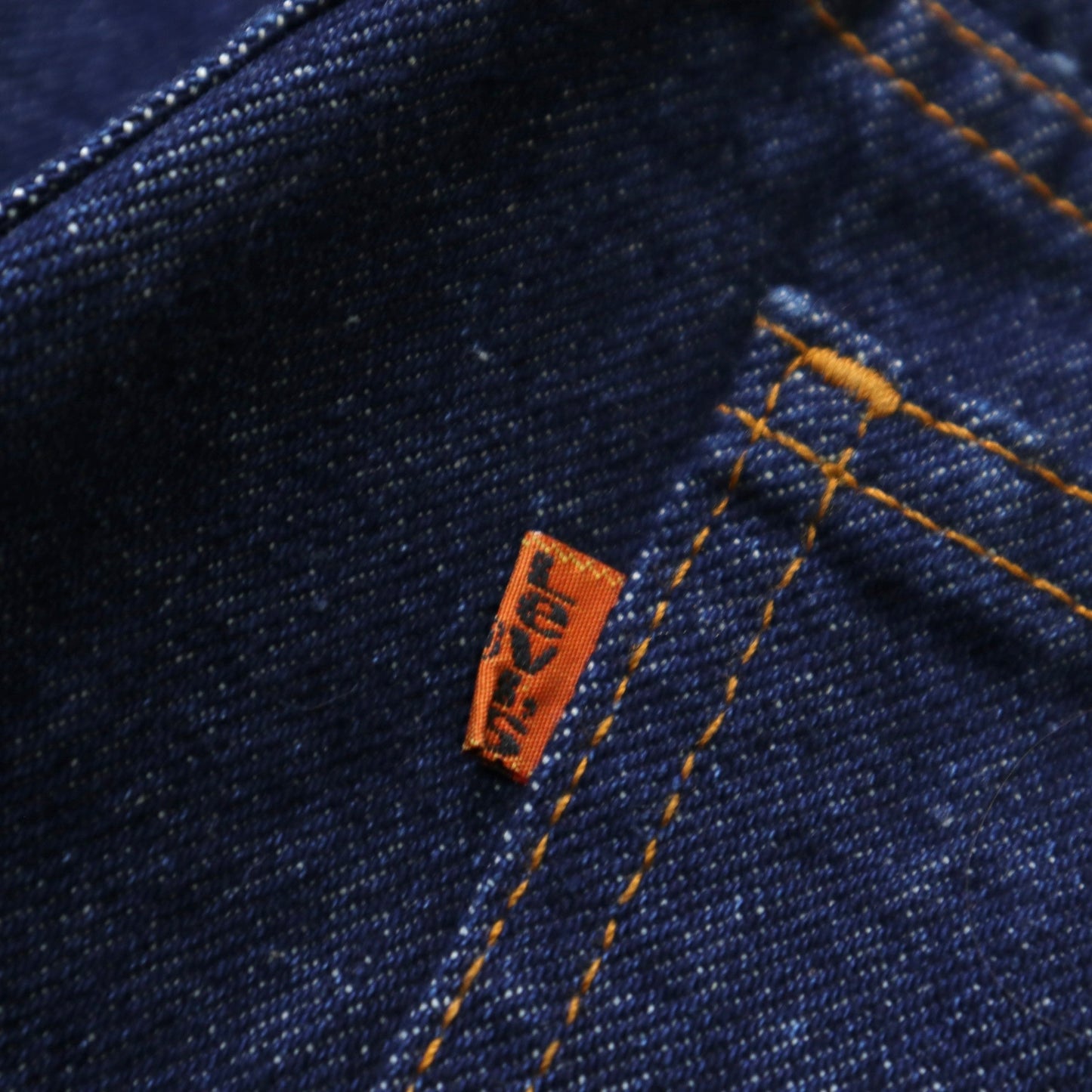(36W) 80s Levi’s 517 橘標 加拿大製 原色丹寧靴型褲 - 富士鳥古著