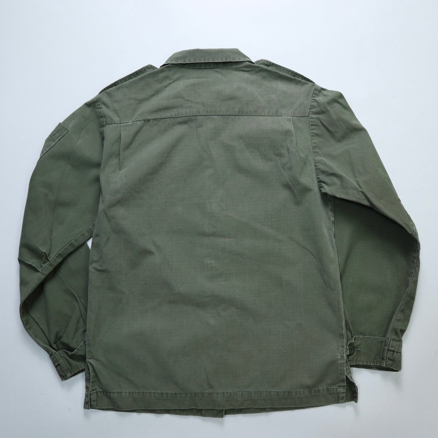 60 - 70s US ARMY 美軍公發 越戰女生軍用襯衫 抗撕裂布料 - 富士鳥古著