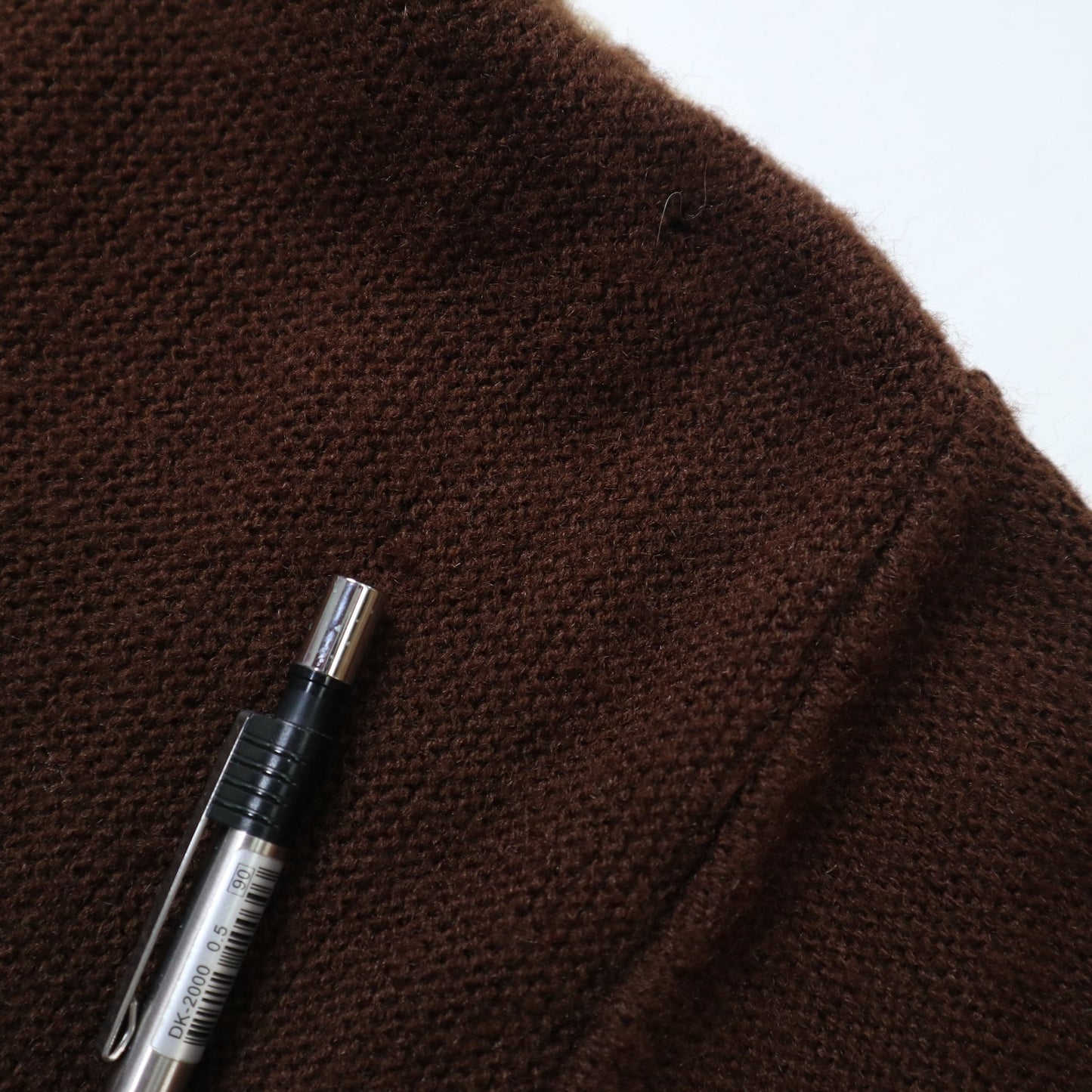 60s Jack Nicklaus by Revere Two - Tone 咖啡色開襟針織衫 - 富士鳥古著