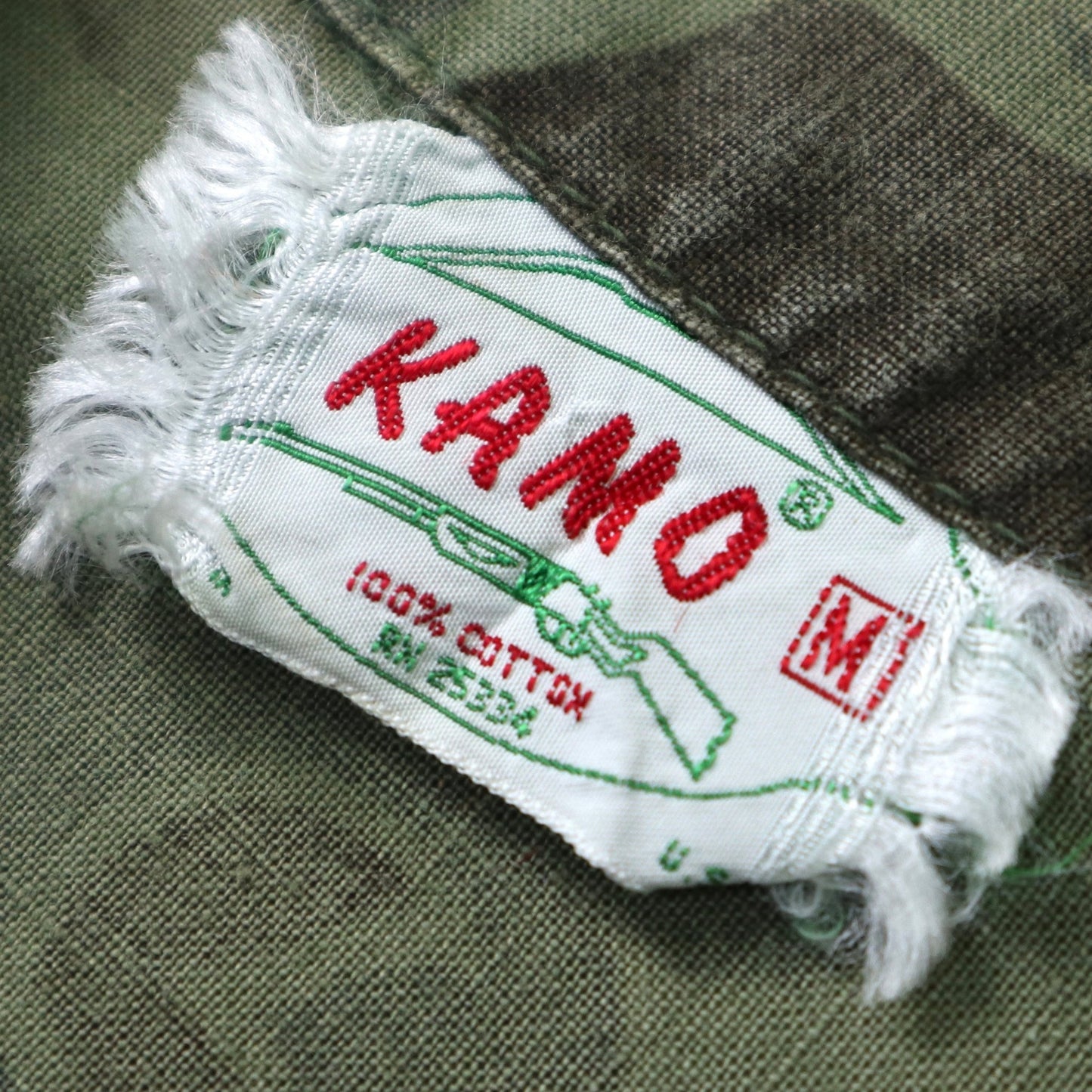 60s KAMO 狩獵迷彩輕薄外套 - 富士鳥古著