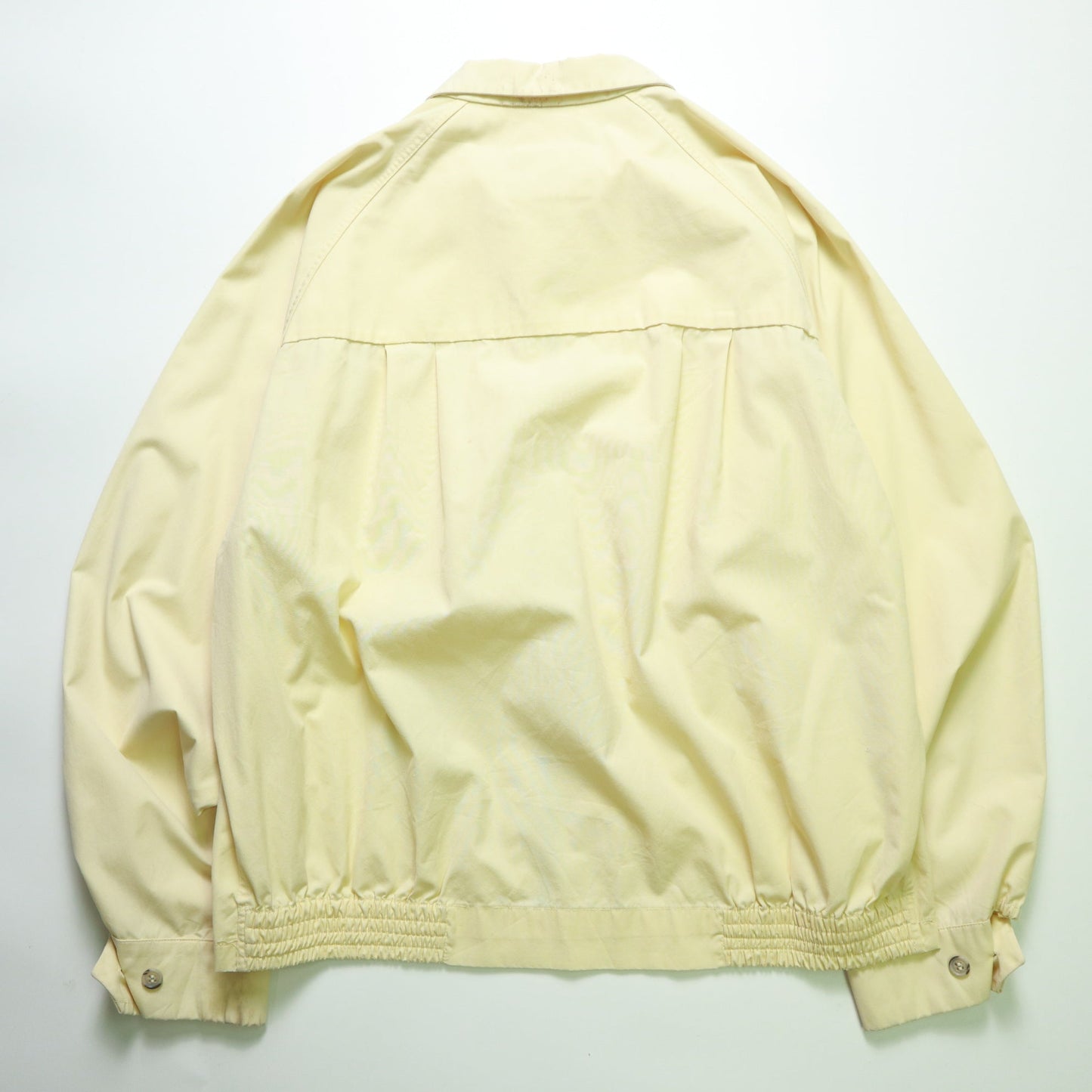 60s London Fog 美國製 鵝黃色哈靈頓外套 Talon拉鍊 - 富士鳥古著
