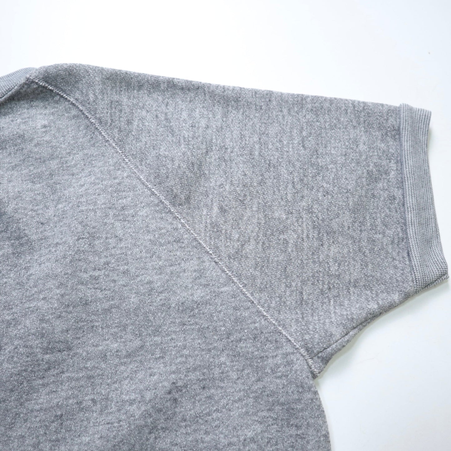 70 - 80s 美國製 Harvard 雪花灰短袖衛衣 - 富士鳥古著