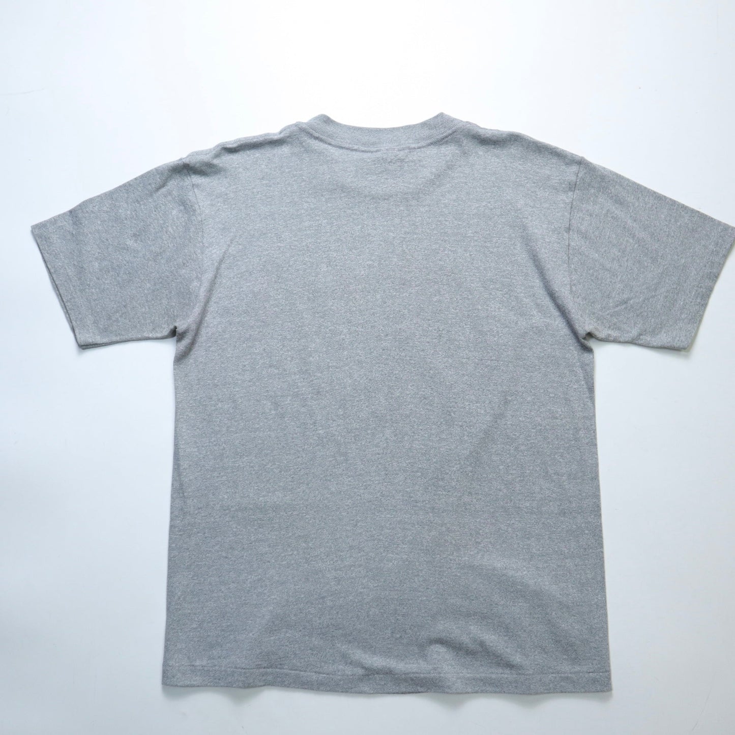 70 - 80s(L號)美國製 Snoopy Survived boot camp 灰色雪花tee - 富士鳥古著