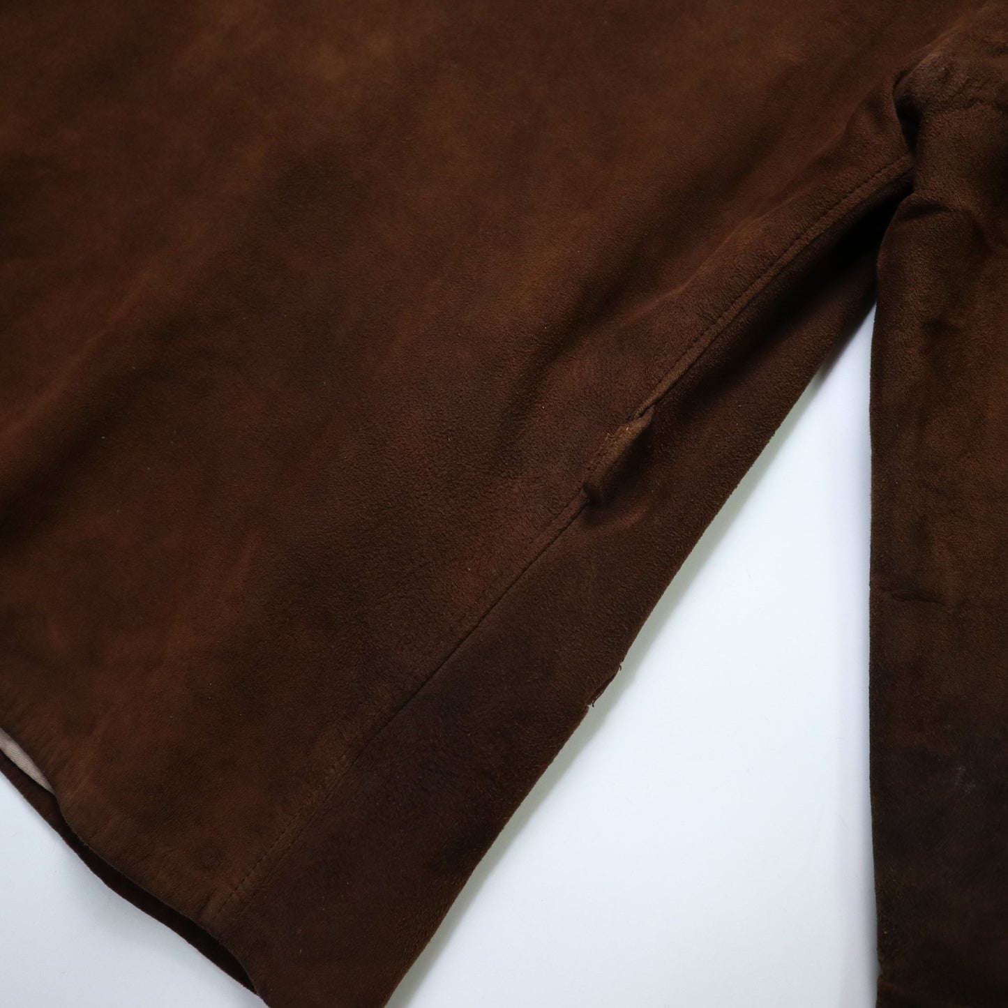 70s Avanti's 可可色麂皮女生排扣外套 - 富士鳥古著