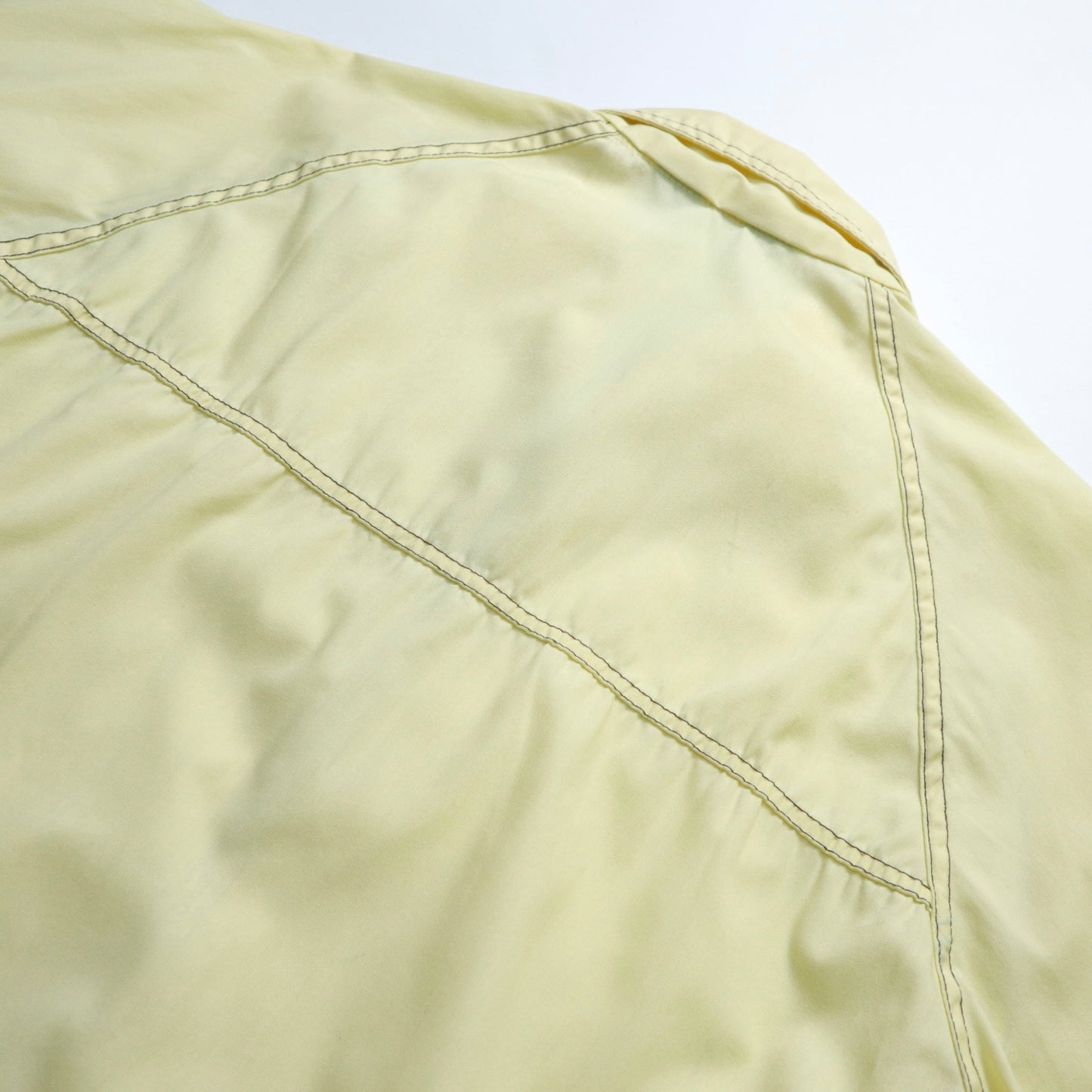 70s JCPENNEY 鵝黃色輕薄防風外套 - 富士鳥古著