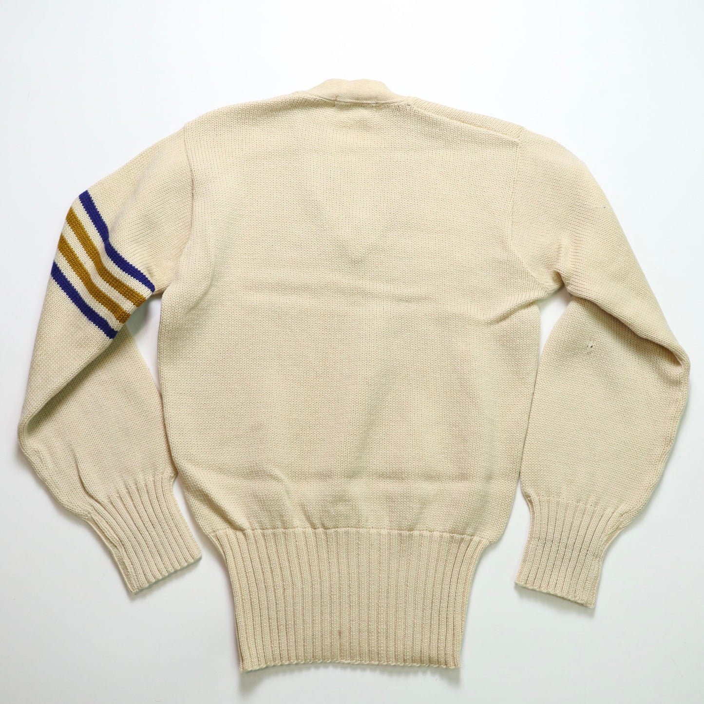70's Letterman Sweater 美國校園針織衫 - 富士鳥古著