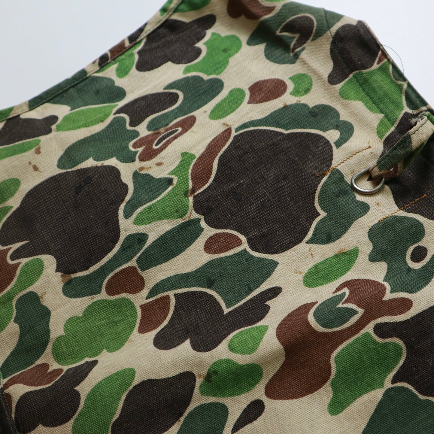 70s SAFTBAK Camo hunting vest 迷彩狩獵背心 - 富士鳥古著