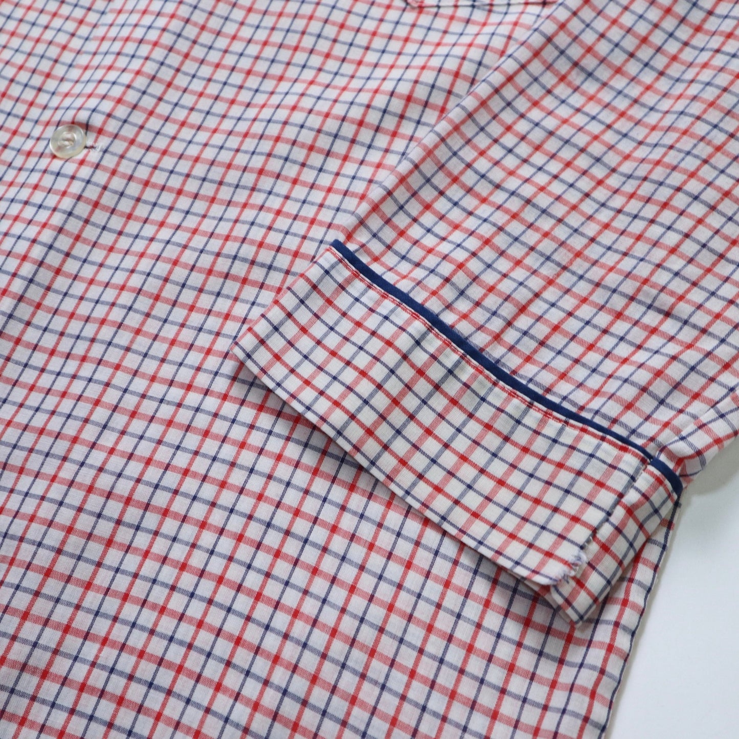 70s Sears 美國製 Pajama Shirt - 富士鳥古著