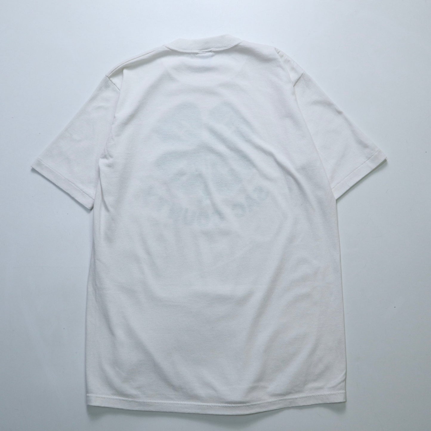 80 - 90s Jerzees 美國製 4H Club 純白色tee - 富士鳥古著