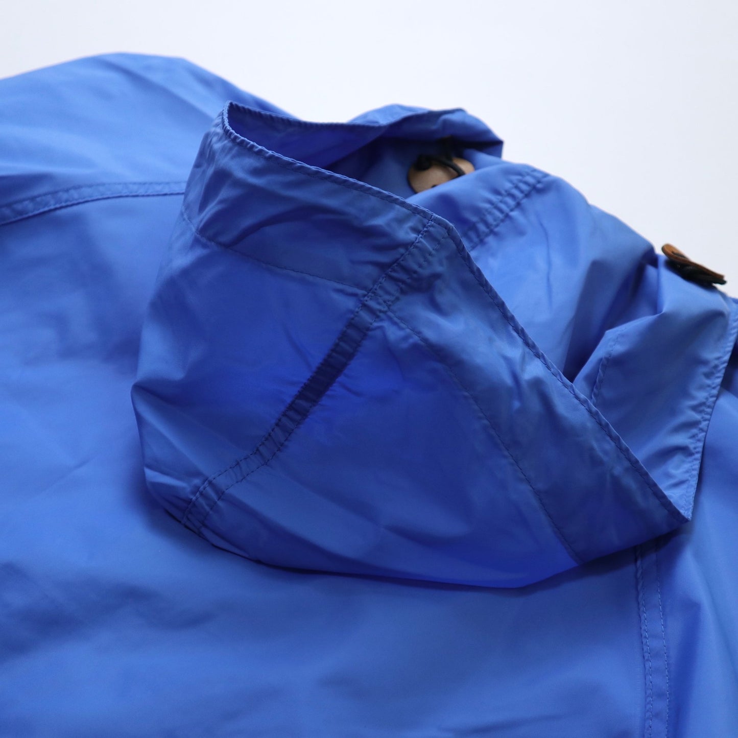 80s L.L.Bean 美國製 淺藍色防風套頭衫 - 富士鳥古著