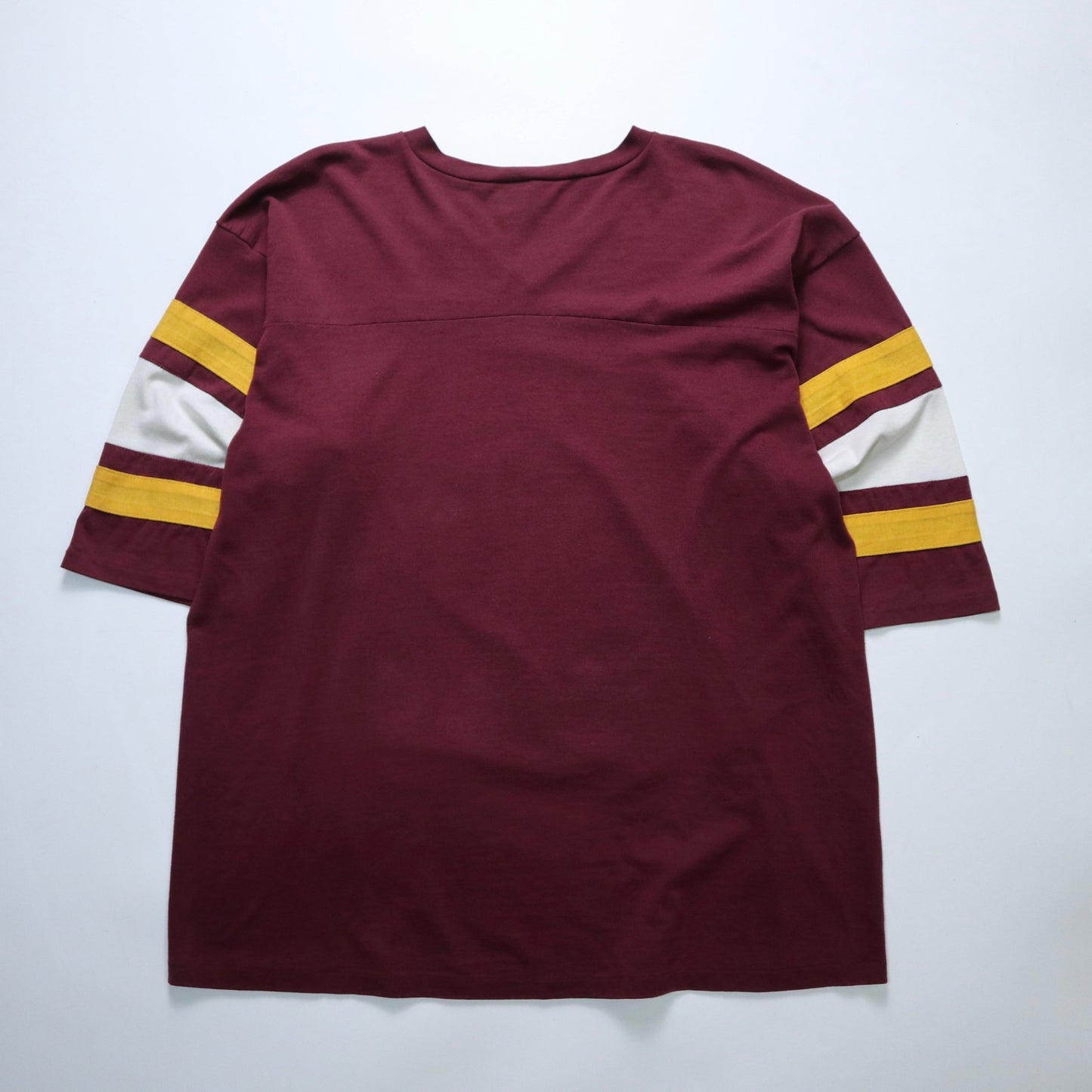 80s LOGO7 NFL 華盛頓紅人隊美式足球tee - 富士鳥古著