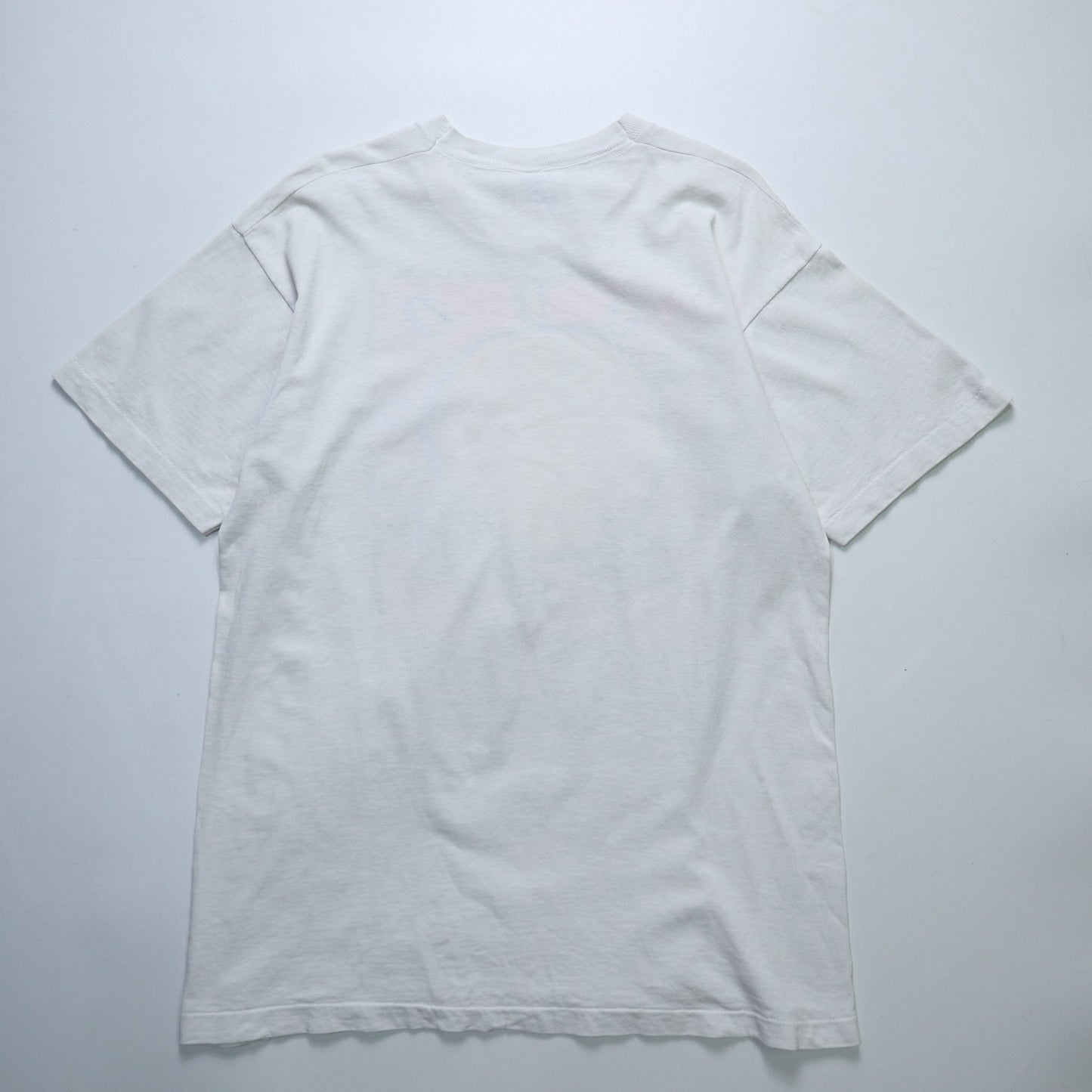 90s Fruit of the loom 美國製 無盡的夏日手繪太陽tee - 富士鳥古著
