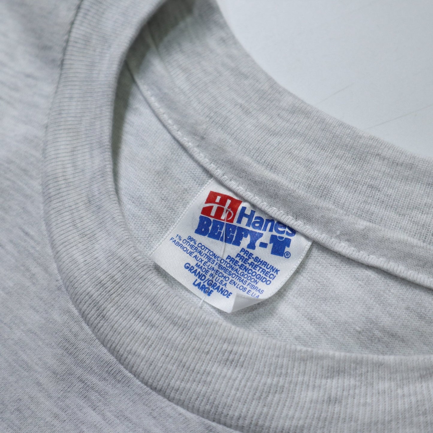 90s Hanes 美國製 密西根州Alpena卡通豬tee*庫存新品 - 富士鳥古著