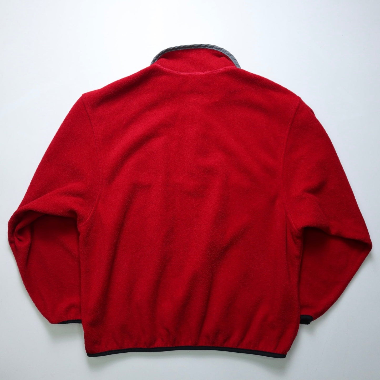 90's ORVIS 美國製 紅色抓毛絨套頭衫 - 富士鳥古著