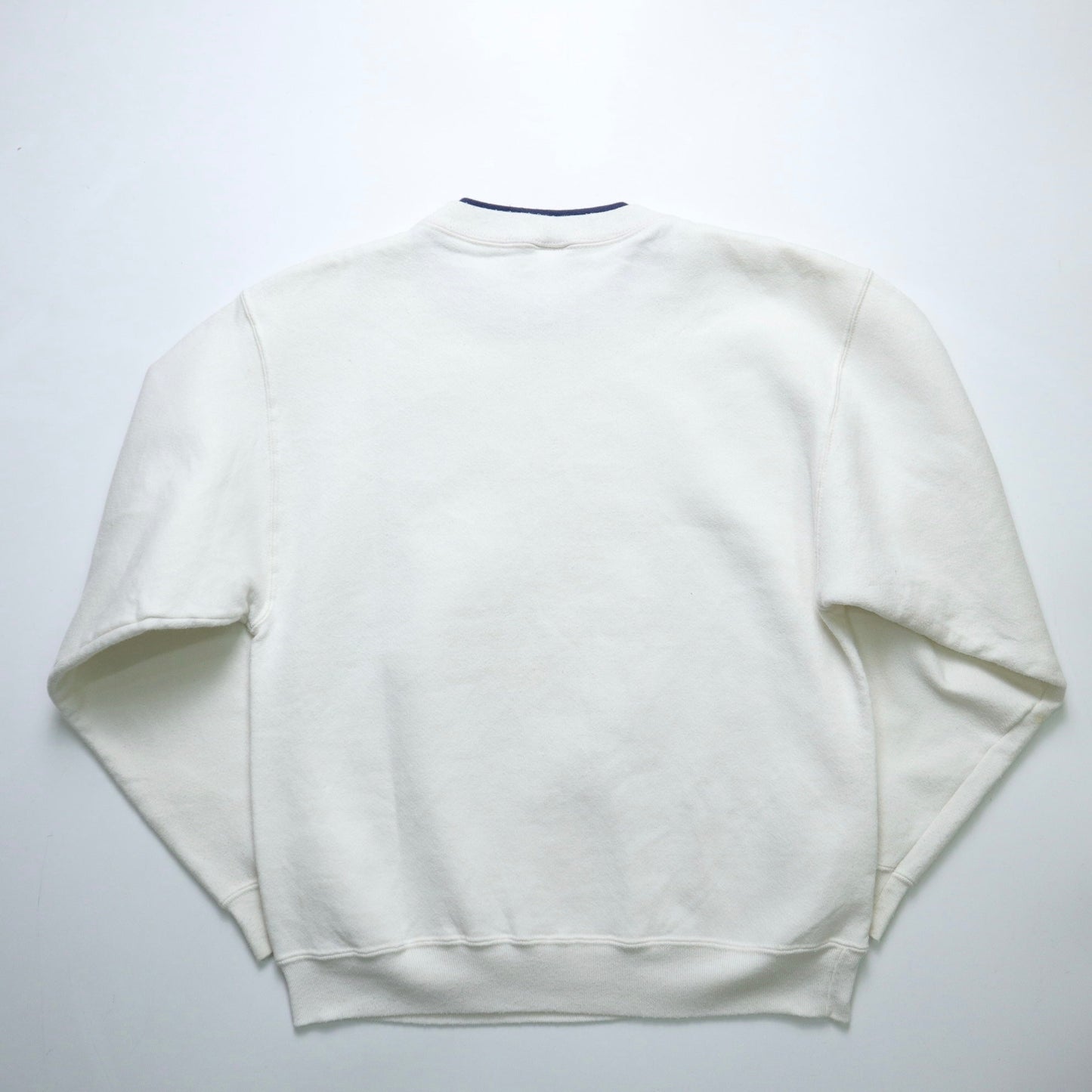 90s 古著 美國製 密蘇里州Outdoors 雙色領大學tee 古著衛衣 - 富士鳥古著