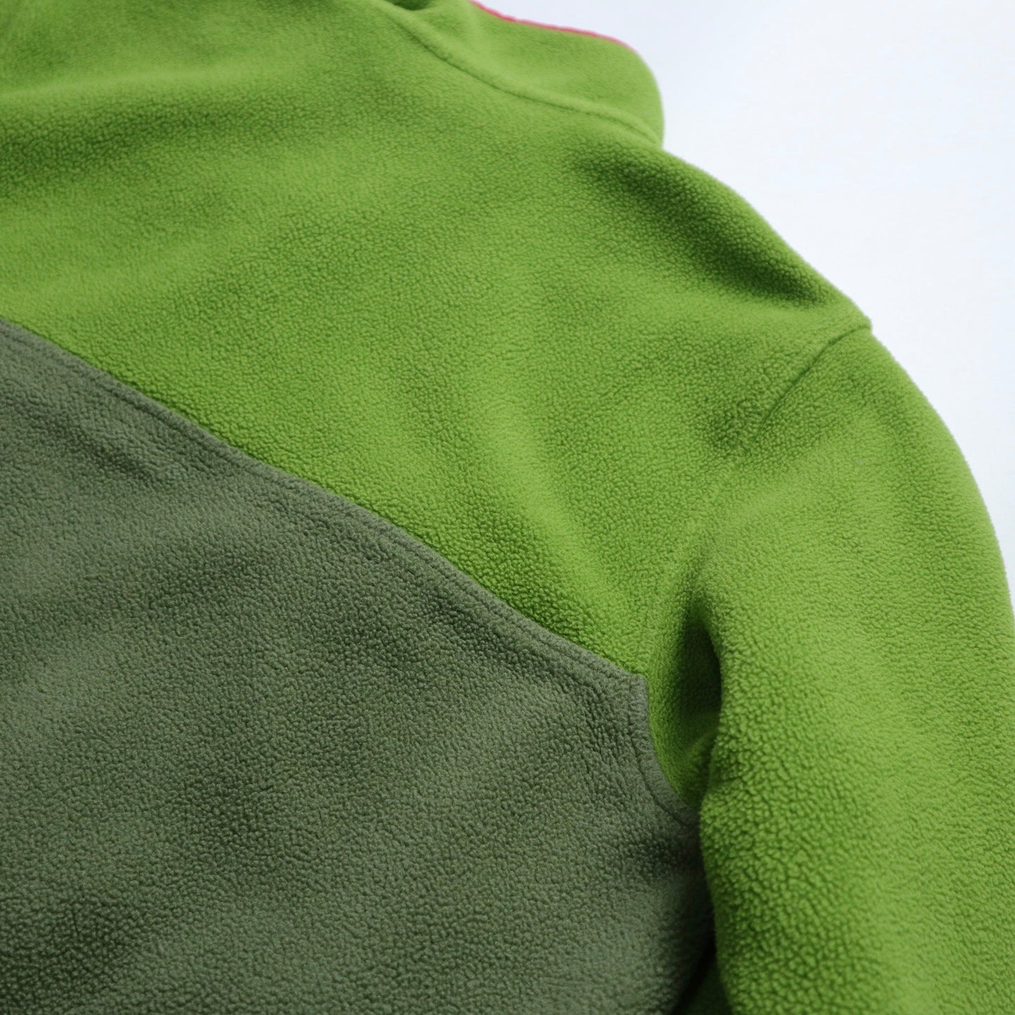 90s Patagonia SYNCHILLA 雙拼色 抓毛絨上衣 Fleece Pullover - 富士鳥古著