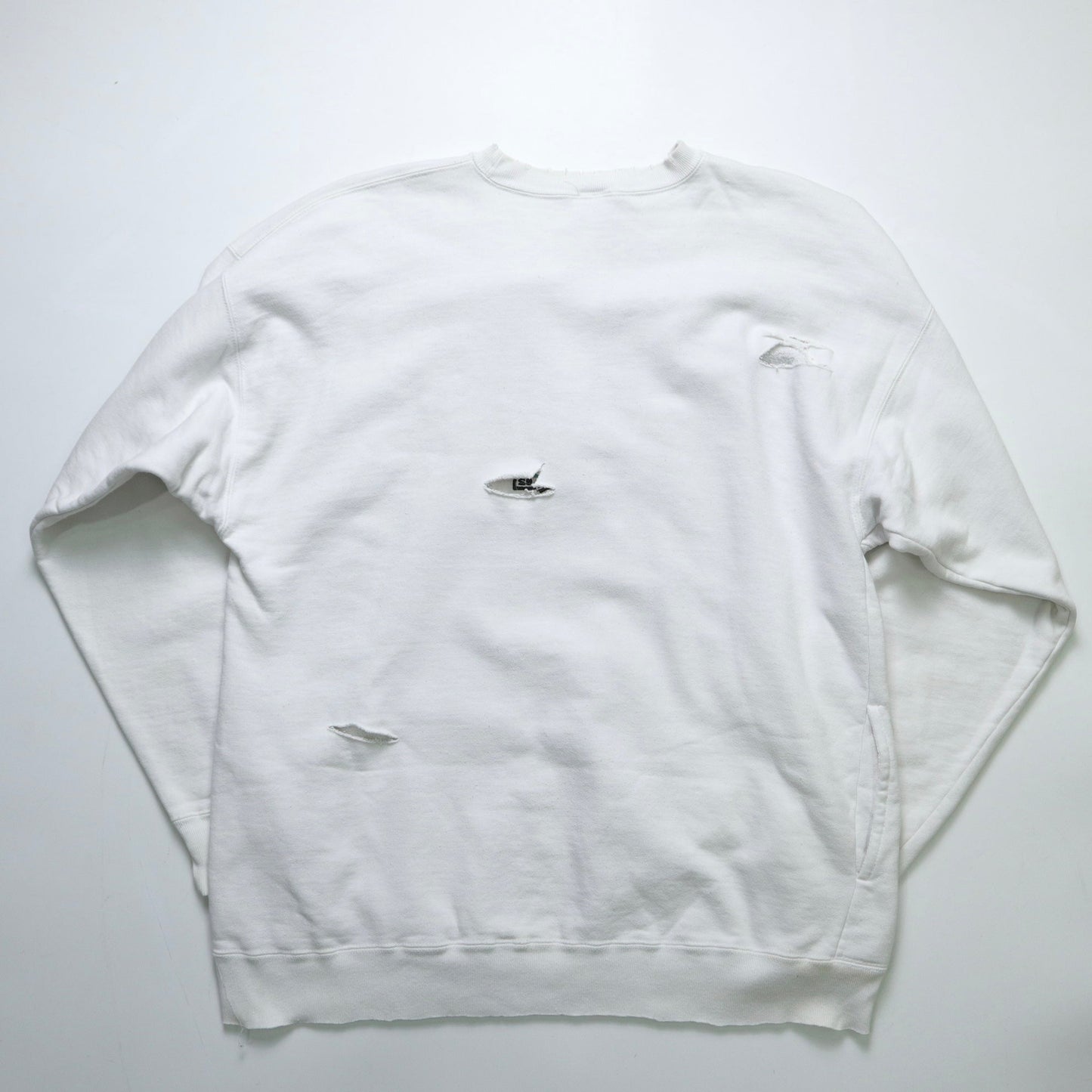 90s ROSE BOWL 刺繡圖騰破壞衛衣 大學tee - 富士鳥古著