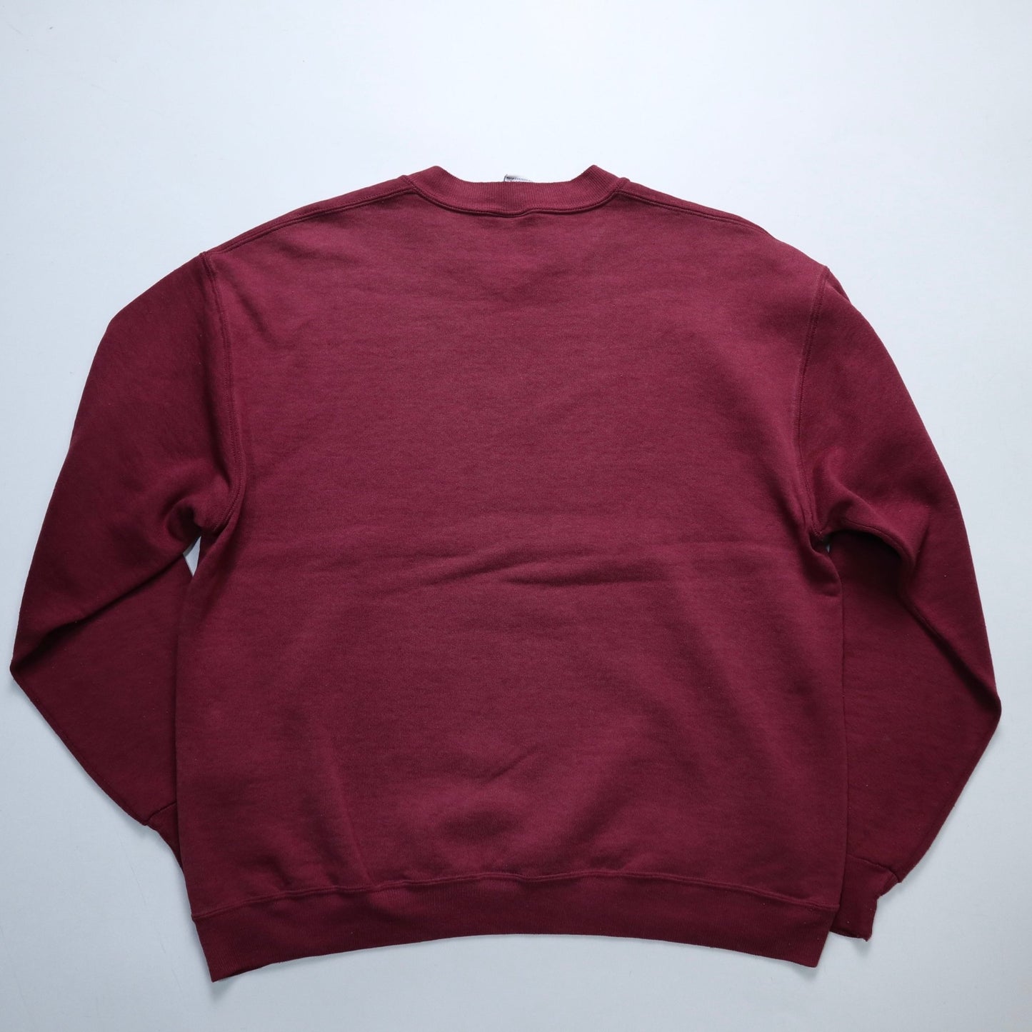 90s Russell Bloomsburg University 酒紅色大學tee - 富士鳥古著