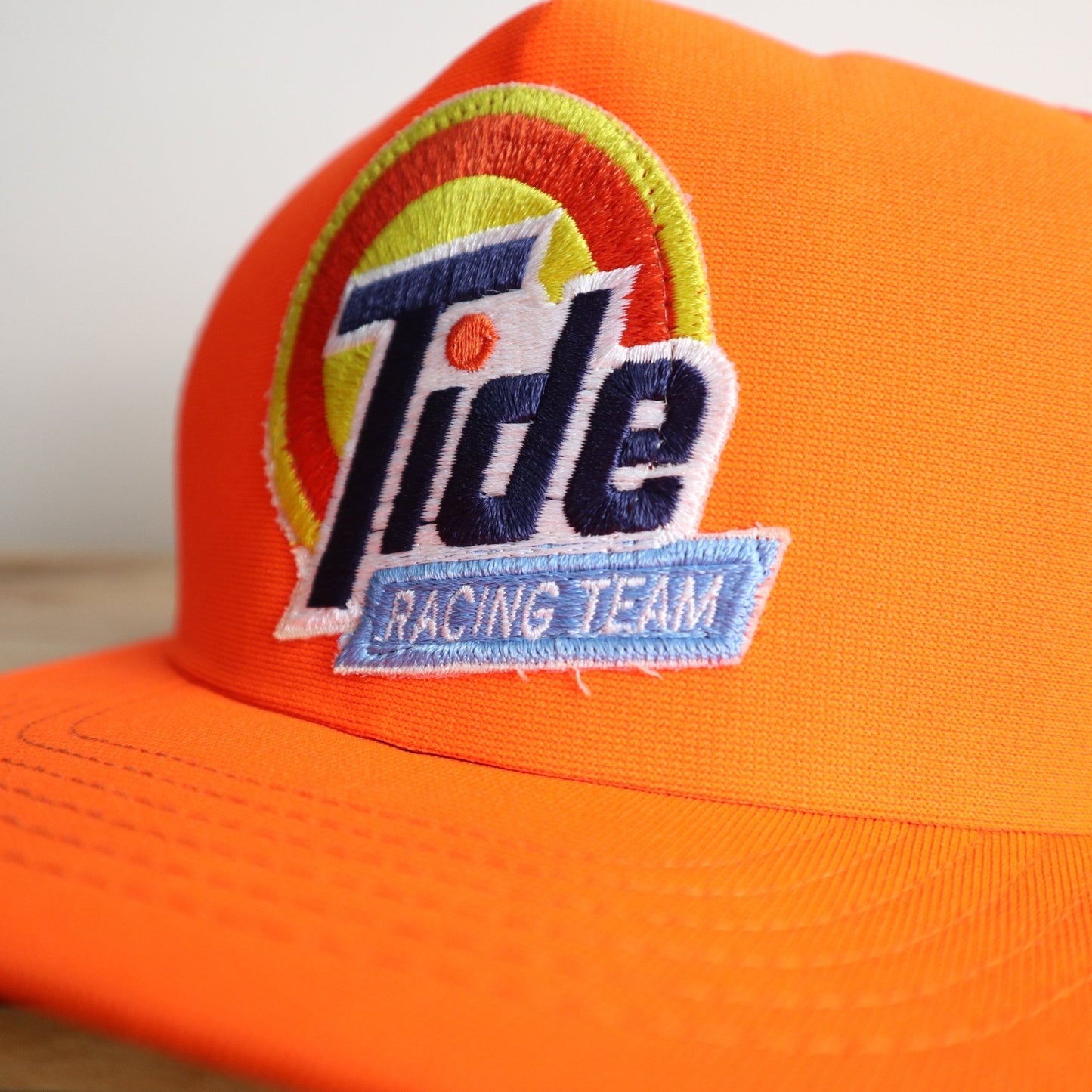 90s 美國製 TIDE Racing Team 汰漬卡車司機網帽 - 富士鳥古著