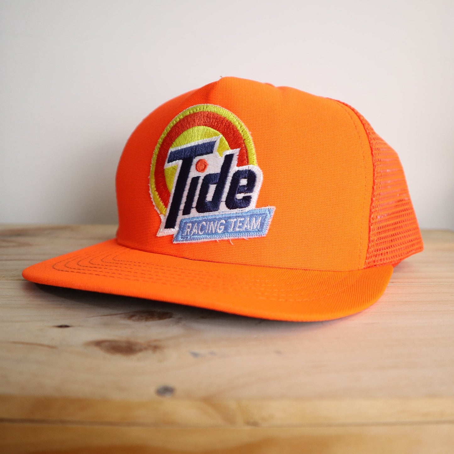 90s 美國製 TIDE Racing Team 汰漬卡車司機網帽 - 富士鳥古著