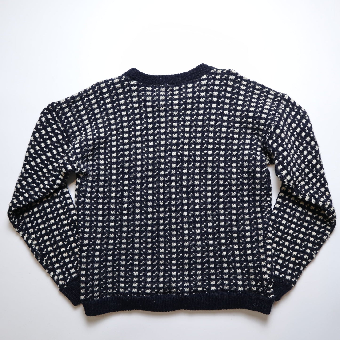 Devold Norway挪威製 海軍藍挪威羊毛衣 - 富士鳥古著