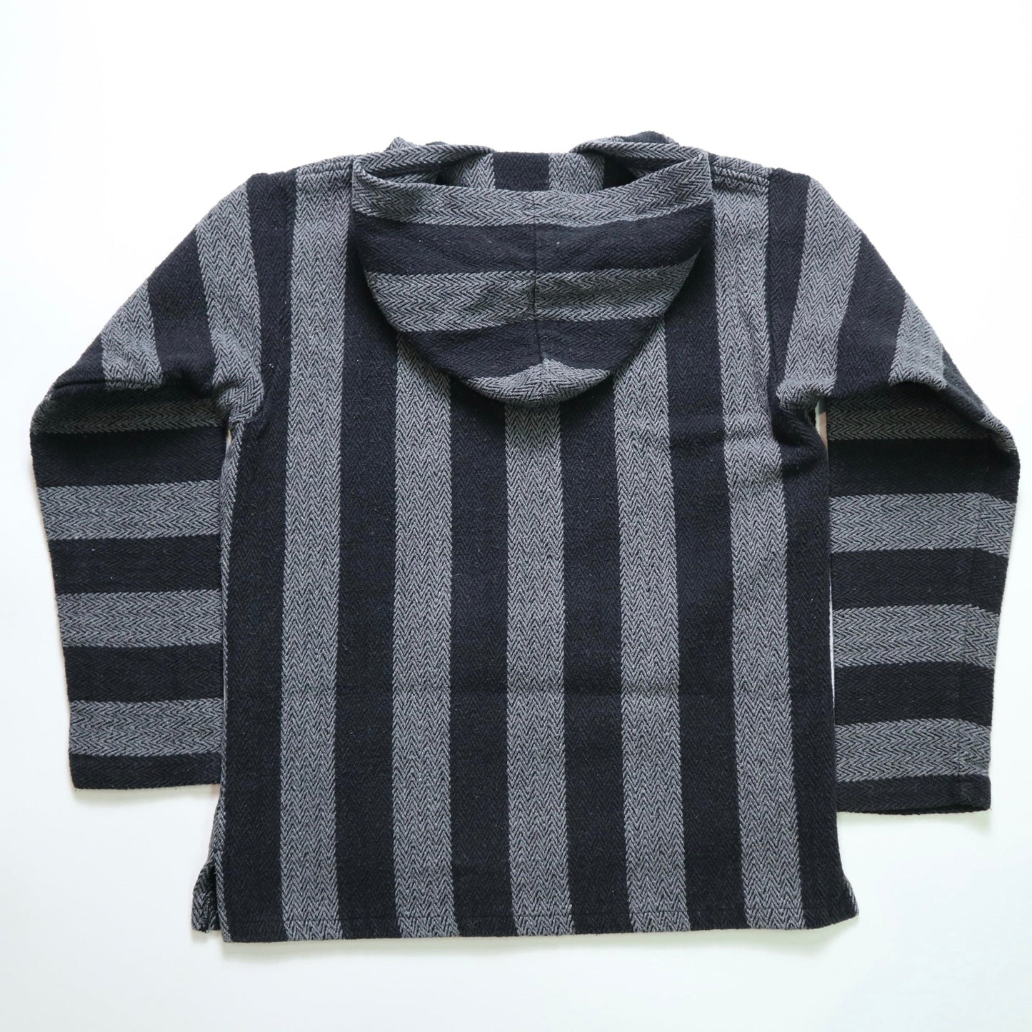 灰黑墨西哥罩衫 墨西哥連帽上衣 - 富士鳥古著