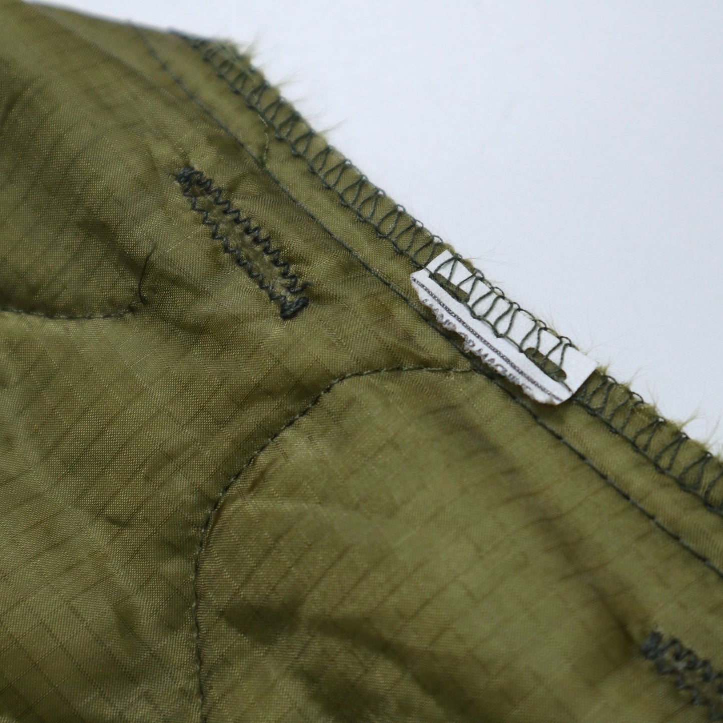 US ARMY M65 Liner Jacket 褐綠色內裏外套 絎縫外套 - 富士鳥古著