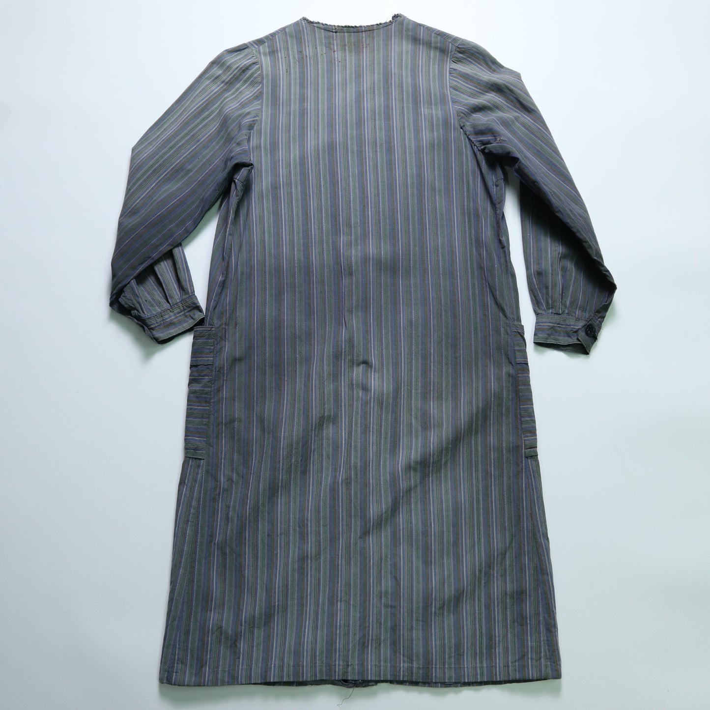 1950s 法國條紋排扣工作襯衫 - 富士鳥古著